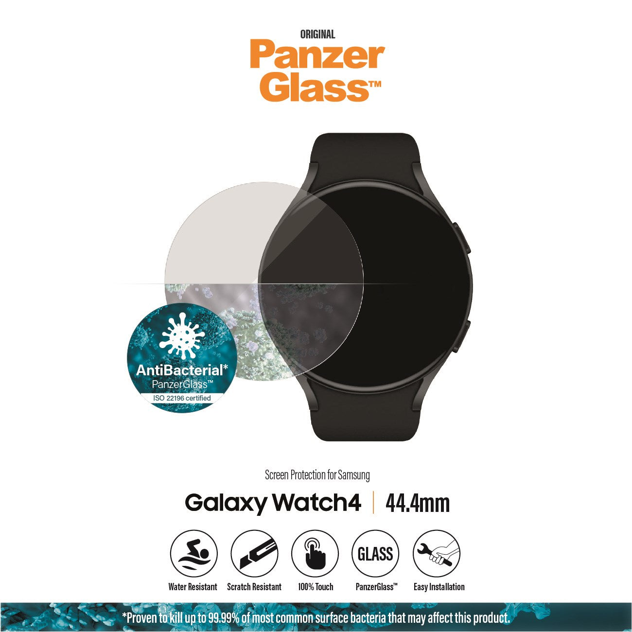 PanzerGlass® Samsung Galaxy Watch 4 44mm | Displayschutz Glass