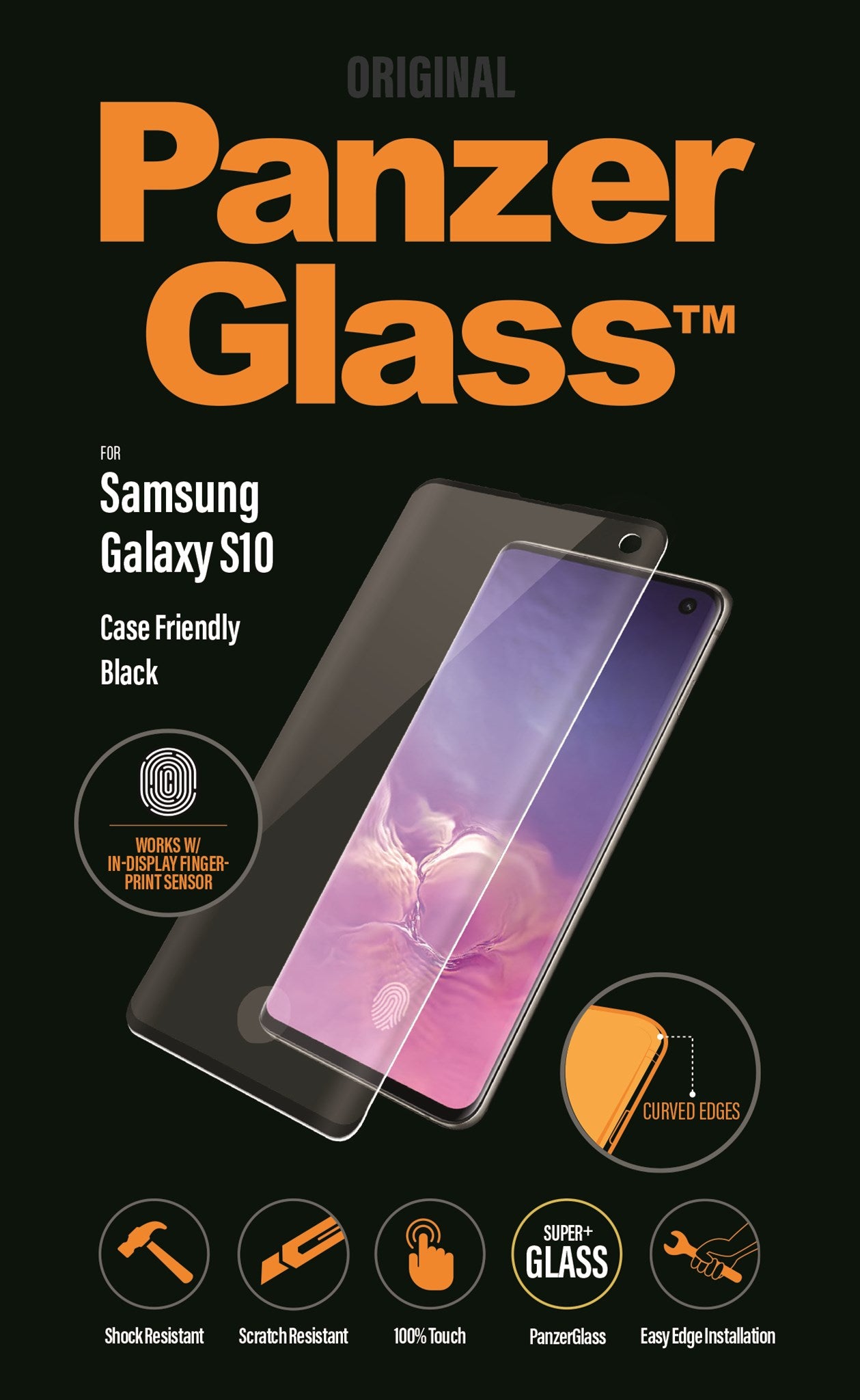 PanzerGlass® Displayschutz Samsung Galaxy S10