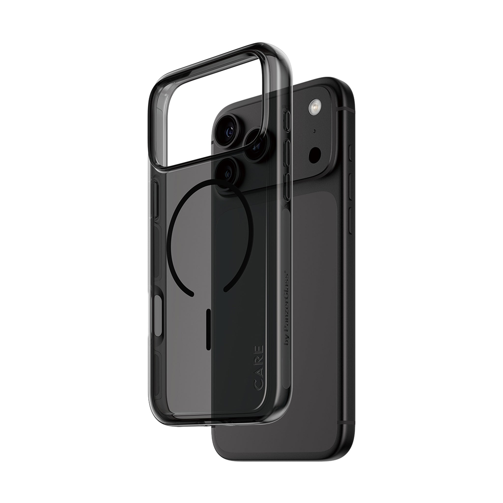CARE™ by PanzerGlass® Smokey Case m. Schwarz MagSafe iPhone 18 Pro Max | 17 Pro Max