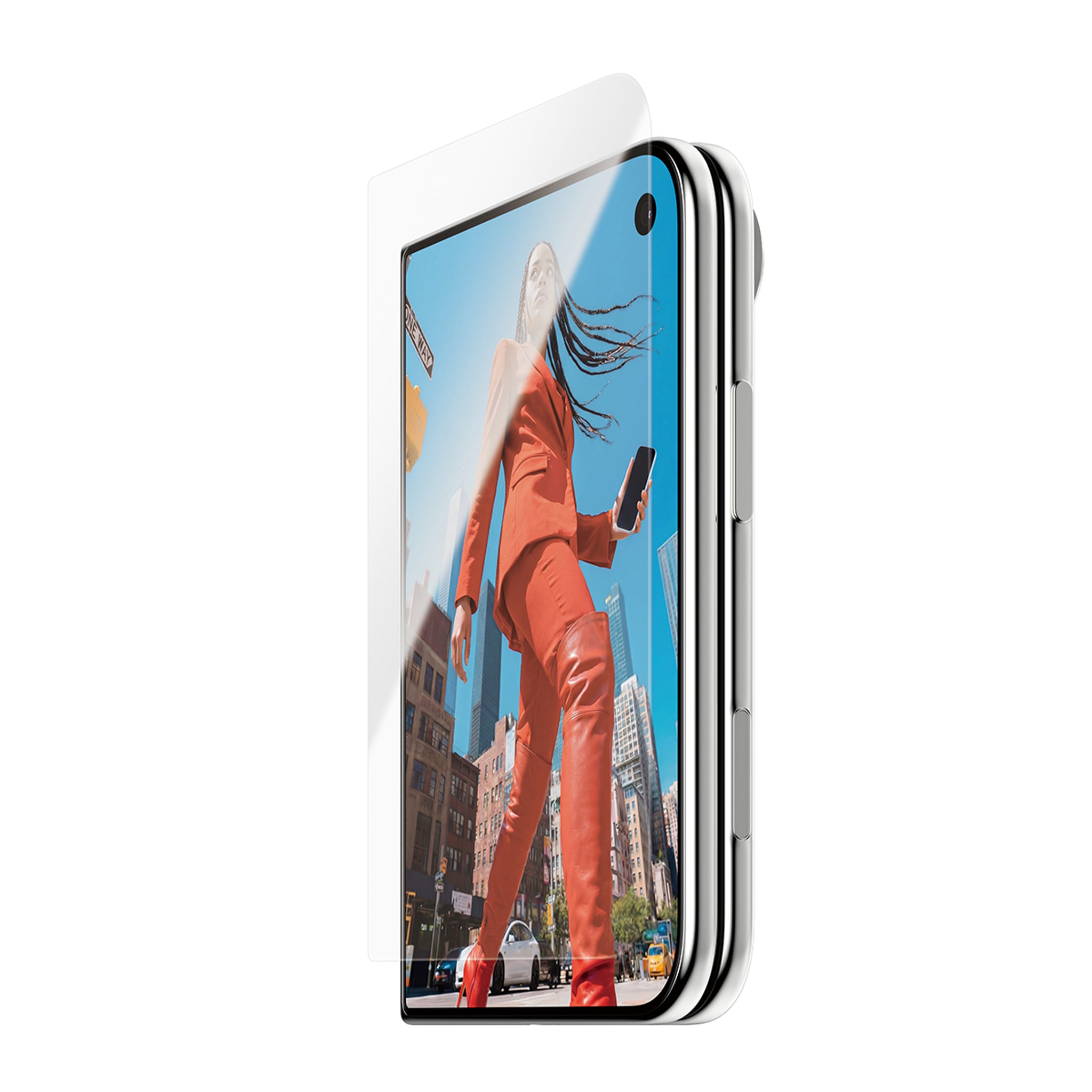 PanzerGlass® Außendisplay Displayschutz iPhone 2026 Fold | RahmenFit m. EasyAligner