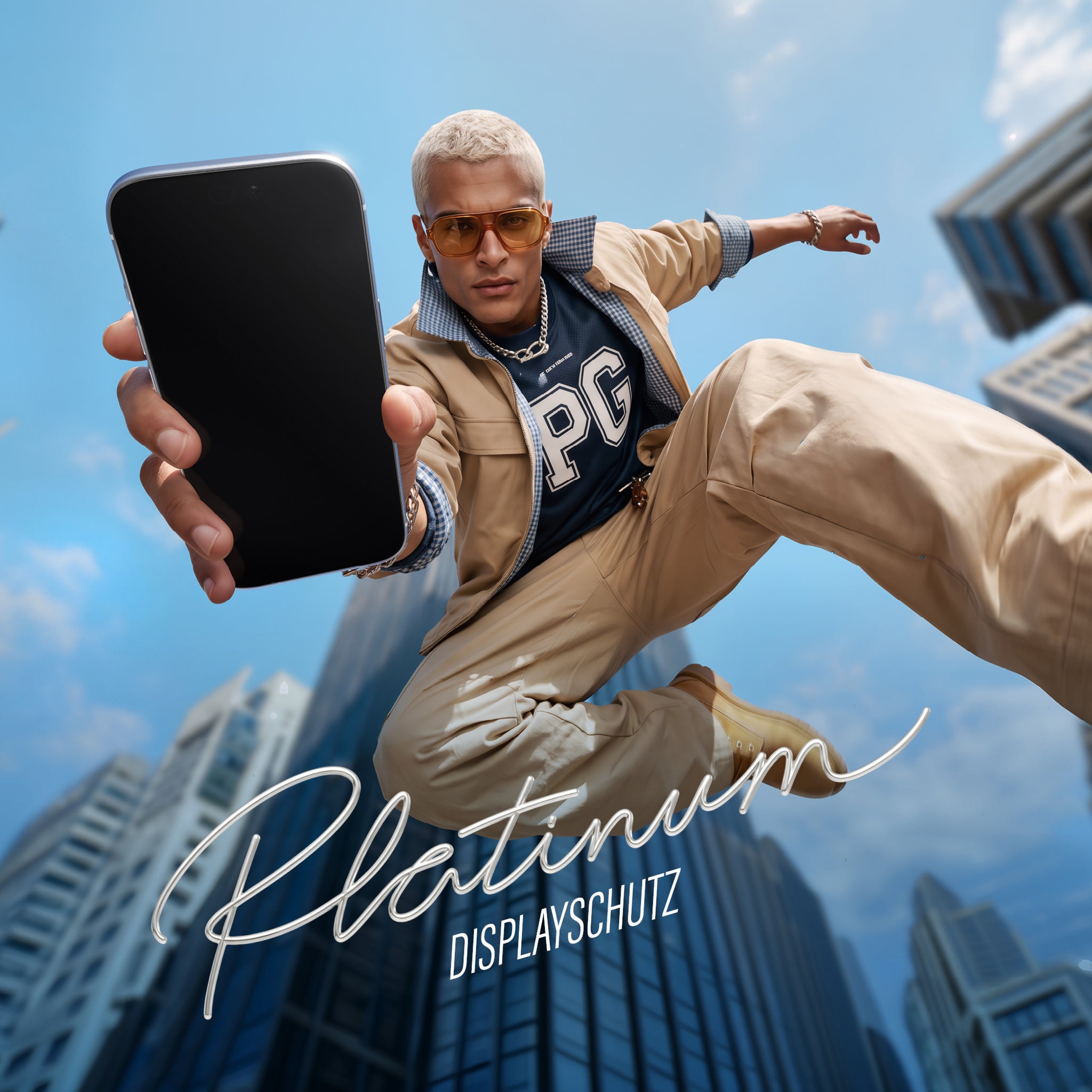 PanzerGlass® Platinum Displayschutz iPhone 18 Pro | 17 Pro m. FASTFIT IN-A-BOX