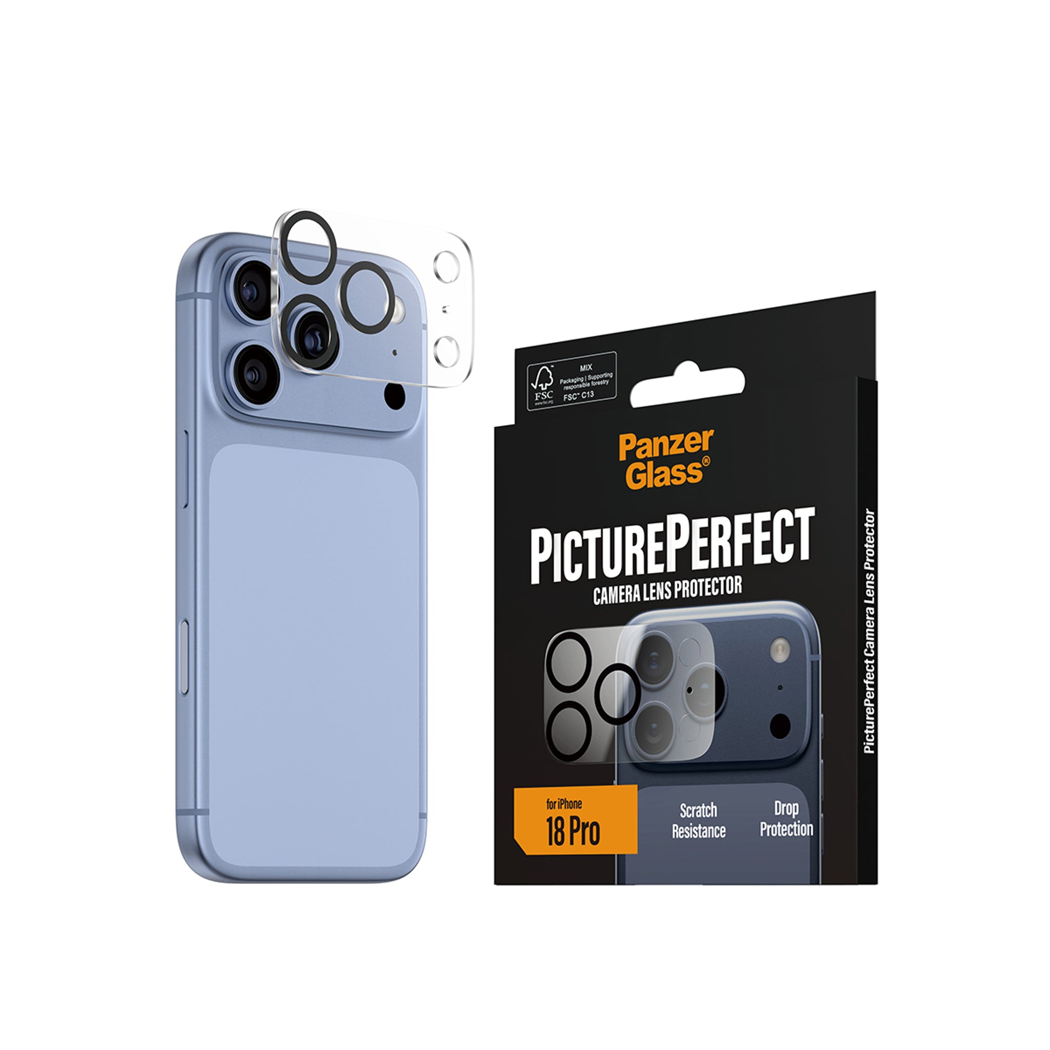 PanzerGlass® PicturePerfect Kameraschutz iPhone 18 Pro