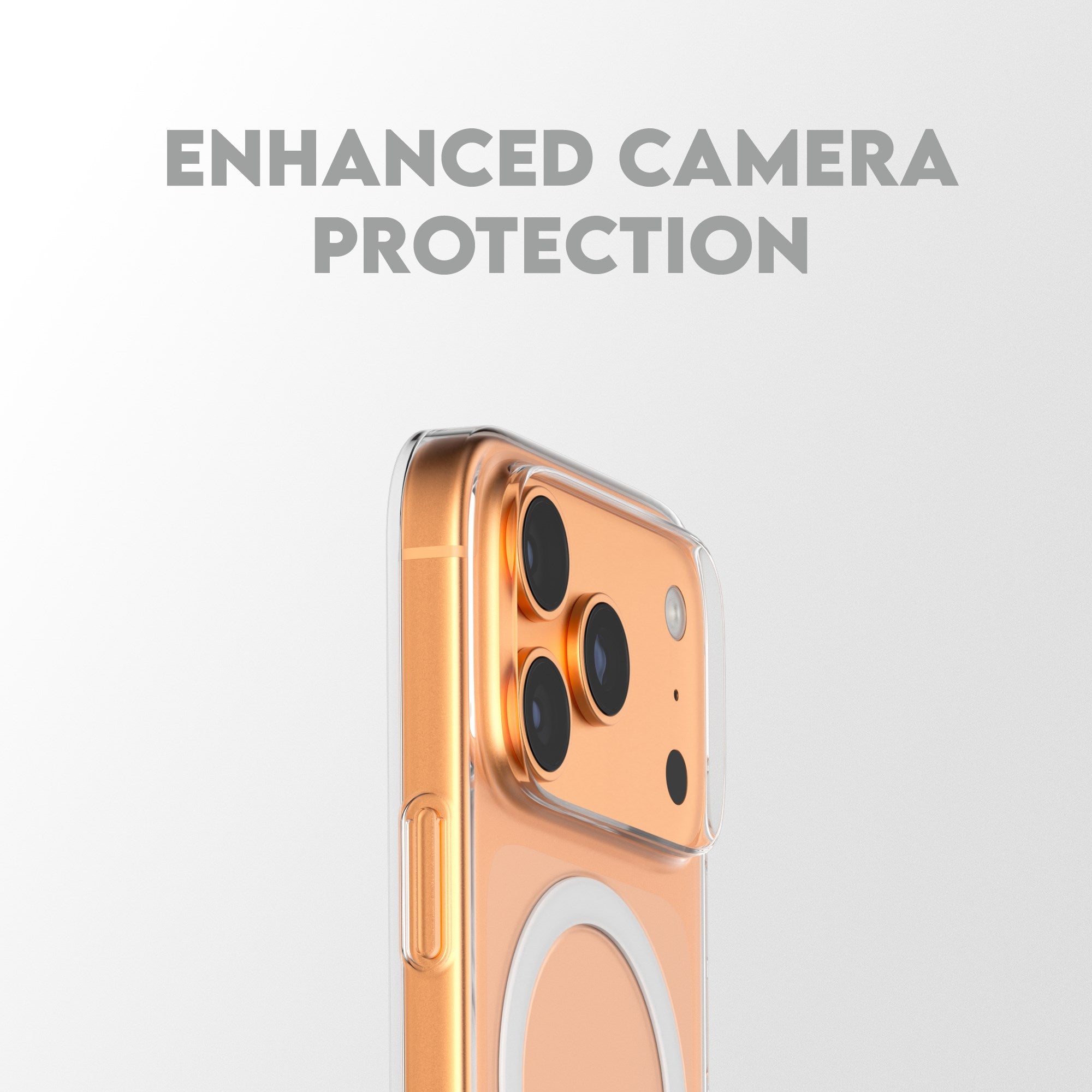 CARE™ by PanzerGlass® SL1M Case Transparent m. MagSafe iPhone 17 Pro Max