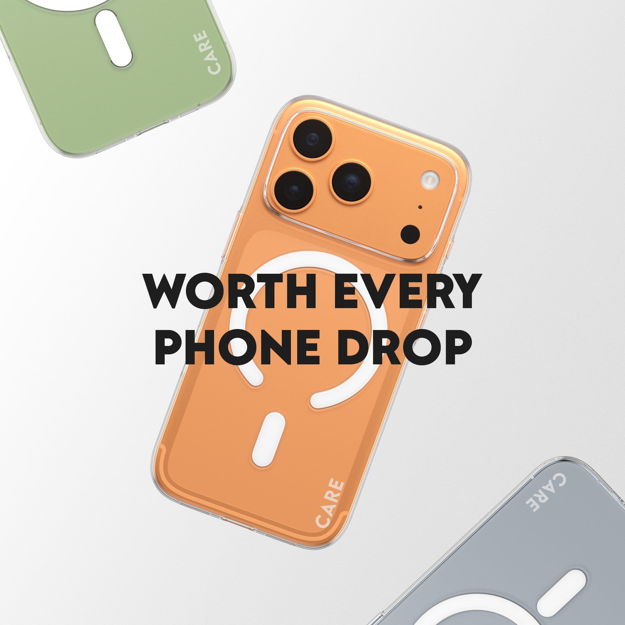 CARE™ by PanzerGlass® SL1M Case Transparent m. MagSafe iPhone 17 Pro Max