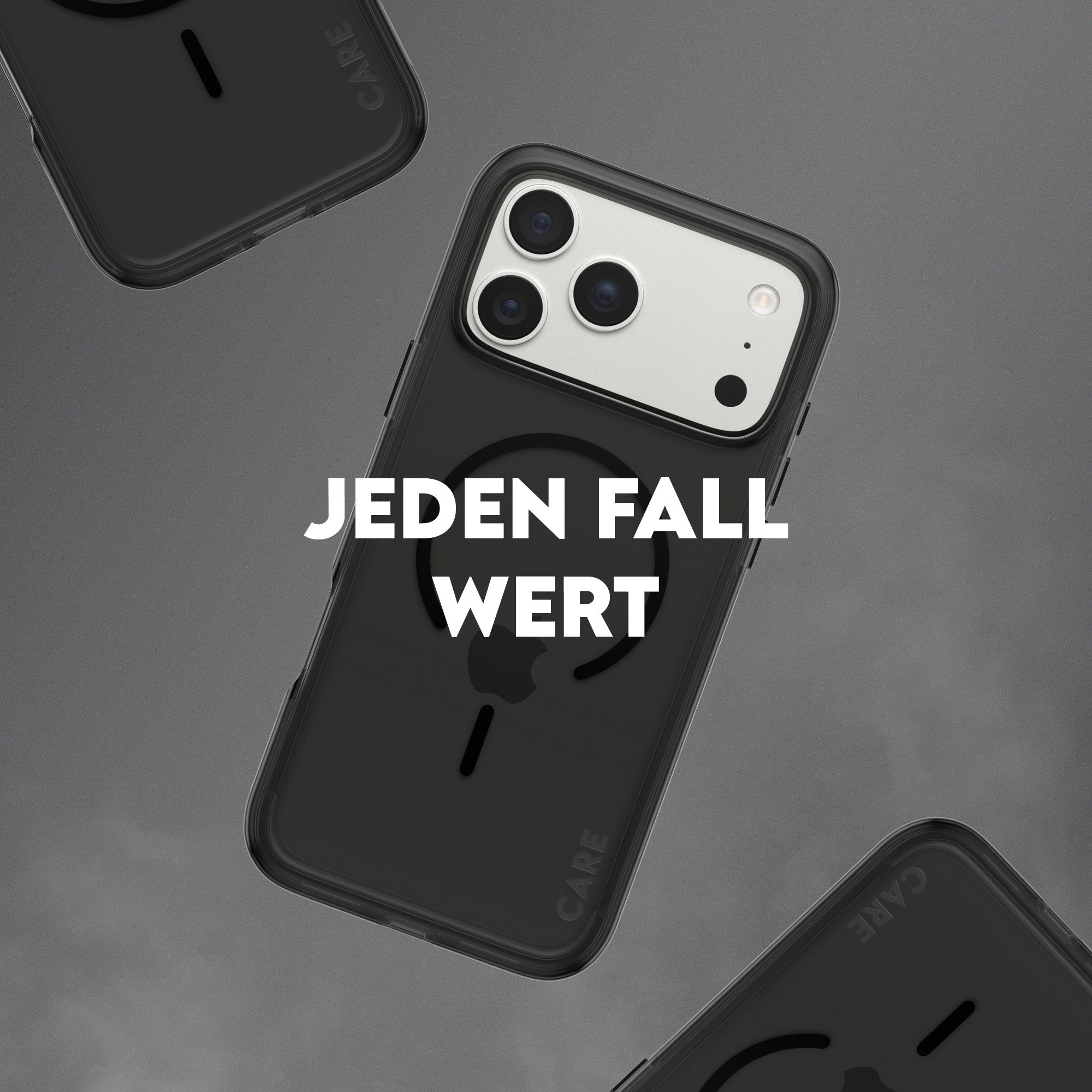 CARE™ by PanzerGlass® Urban Explorer Case Smokey m. Schwarz MagSafe iPhone 17 Pro Max