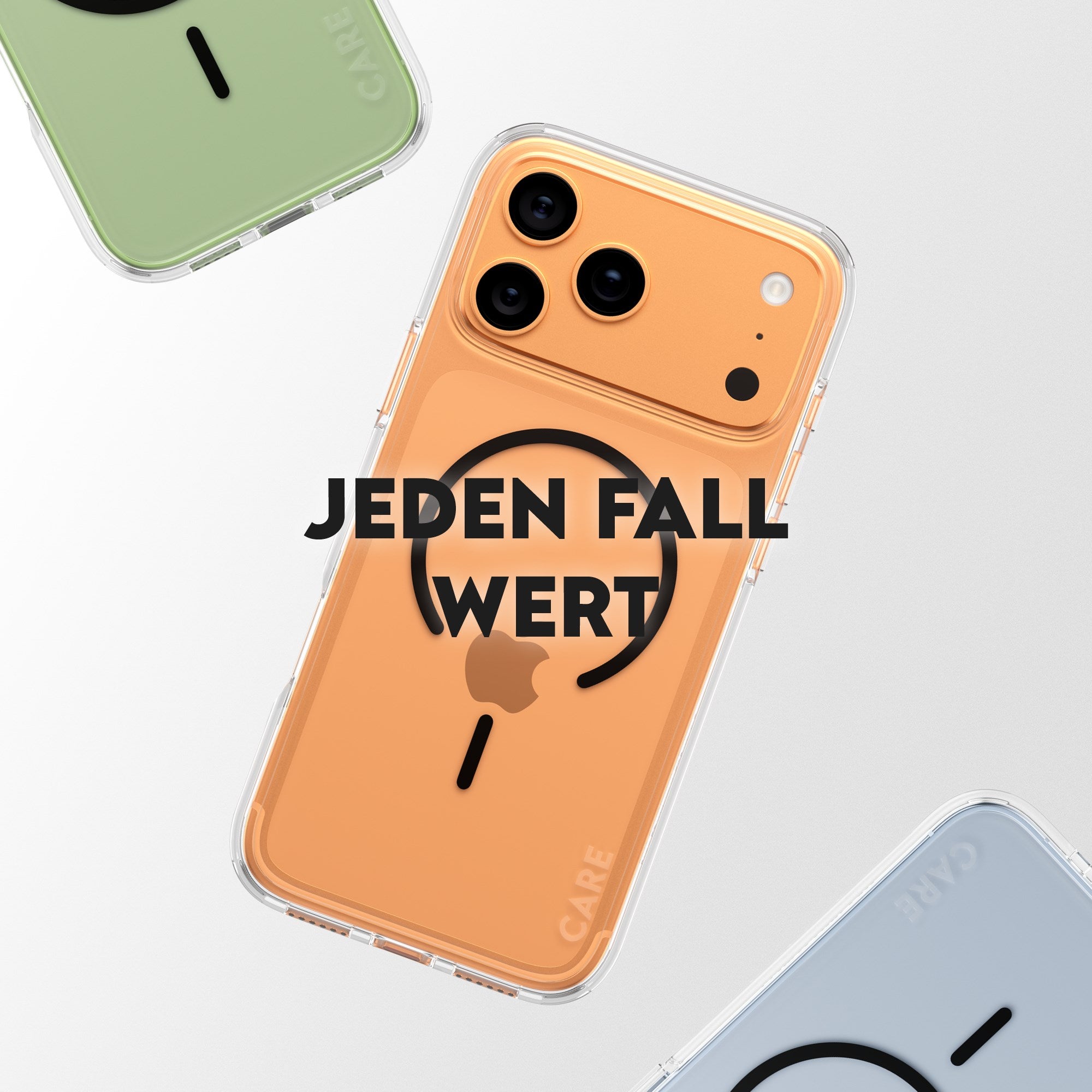 CARE™ by PanzerGlass® Urban Explorer Case Transparent m. Schwarz MagSafe iPhone 17 Pro Max