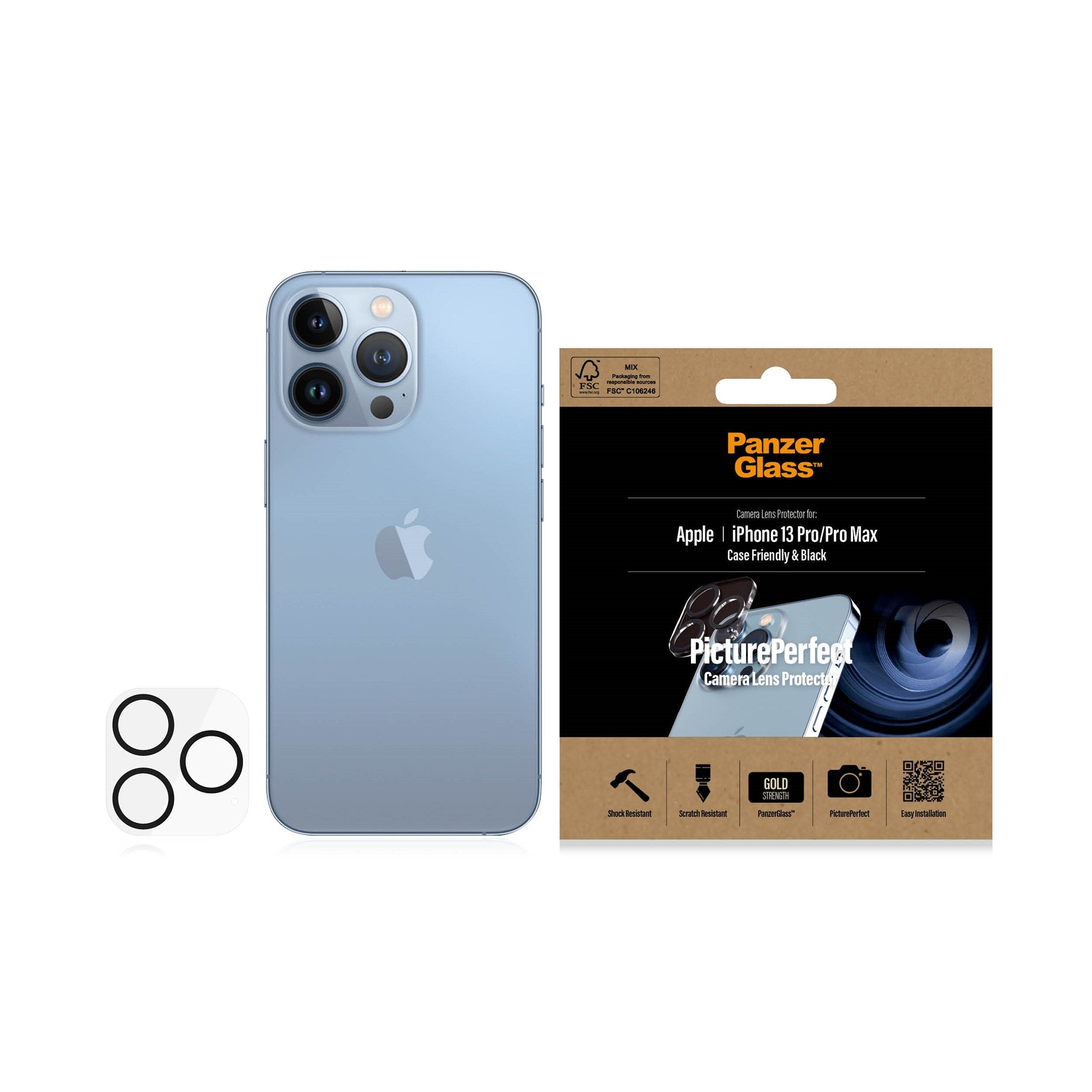 PanzerGlass® PicturePerfect Kameraschutz iPhone 13 Pro | 13 Pro Max