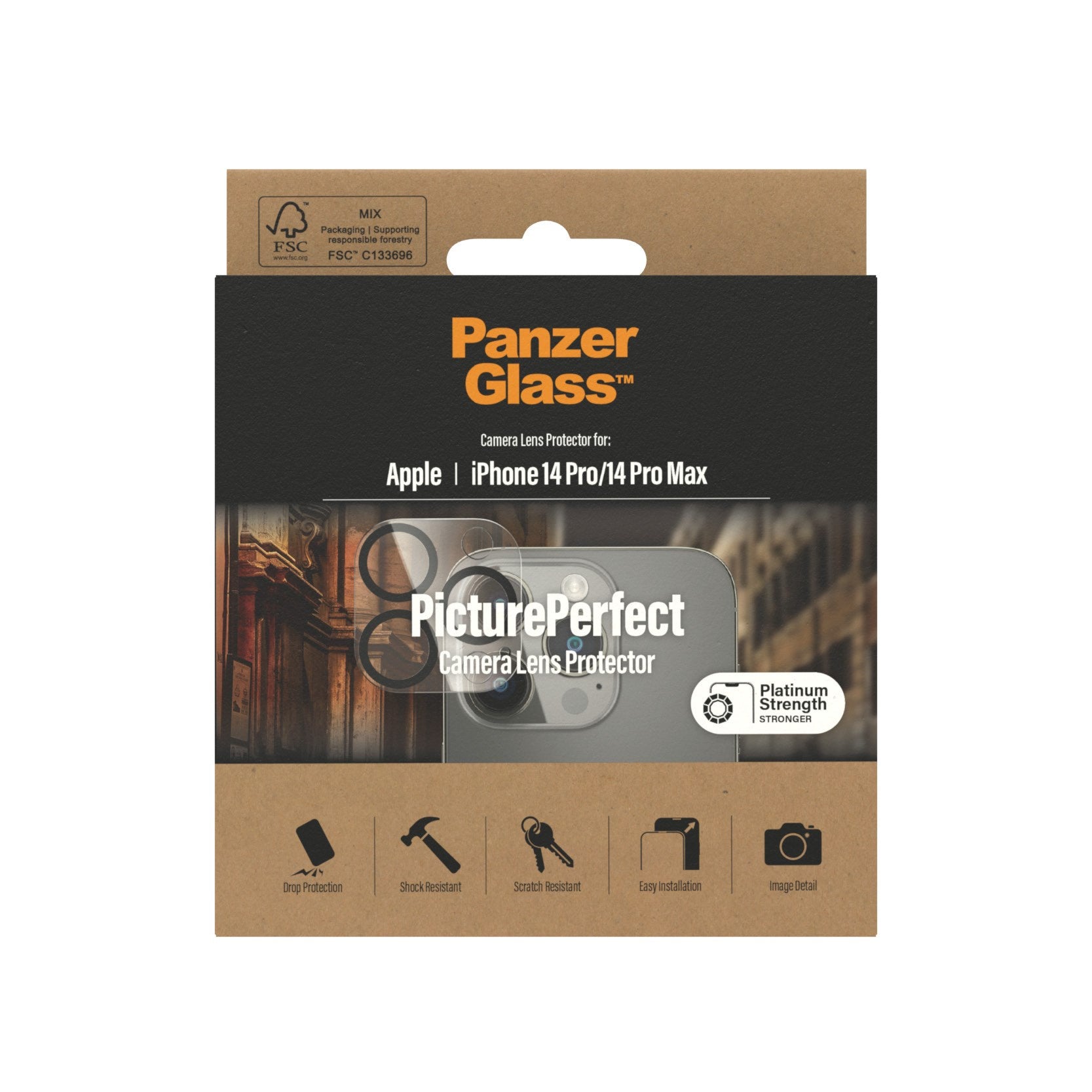 PanzerGlass® PicturePerfect Kameraschutz iPhone 14 Pro | 14 Pro Max