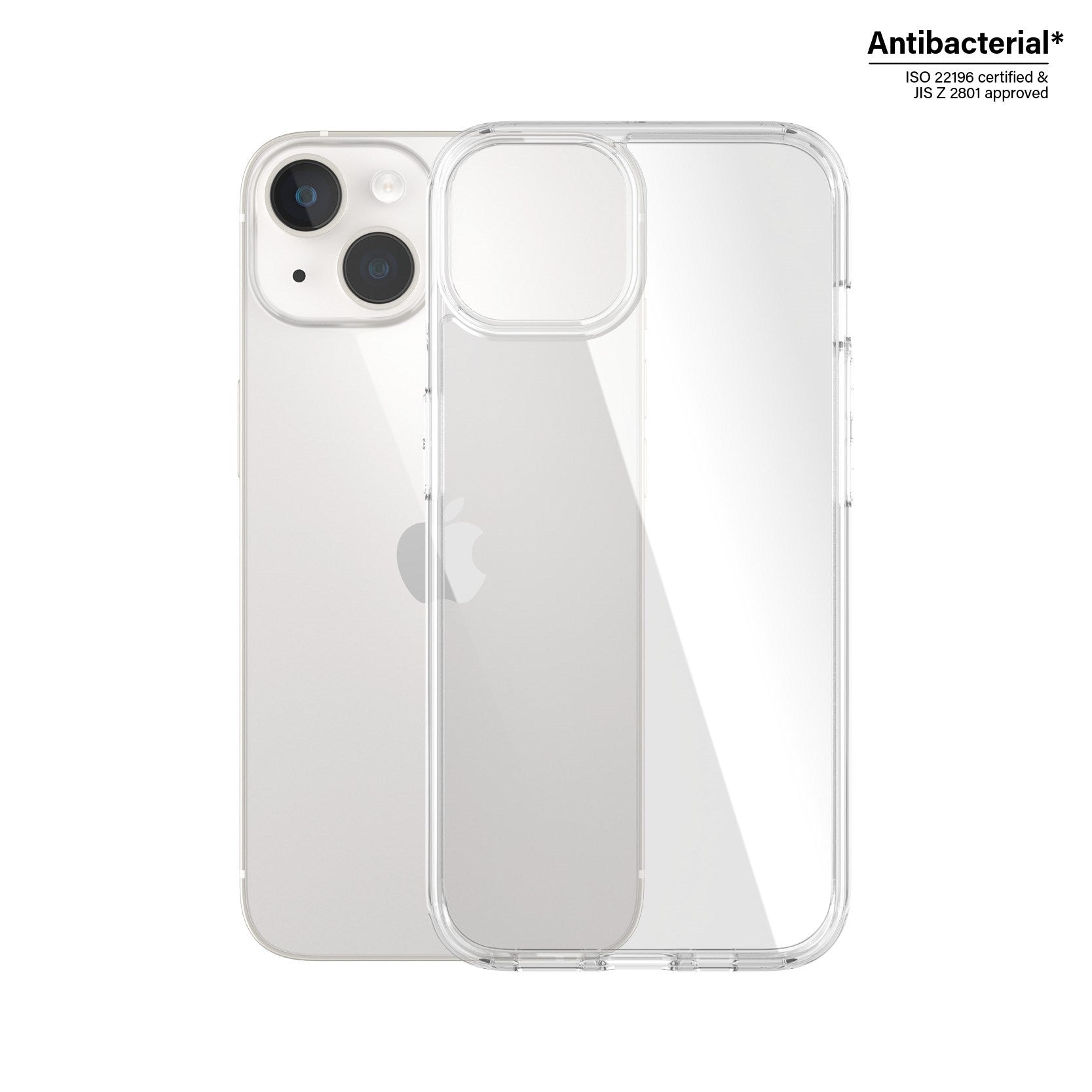 PanzerGlass® HardCase iPhone 14 | 13 | Transparent
