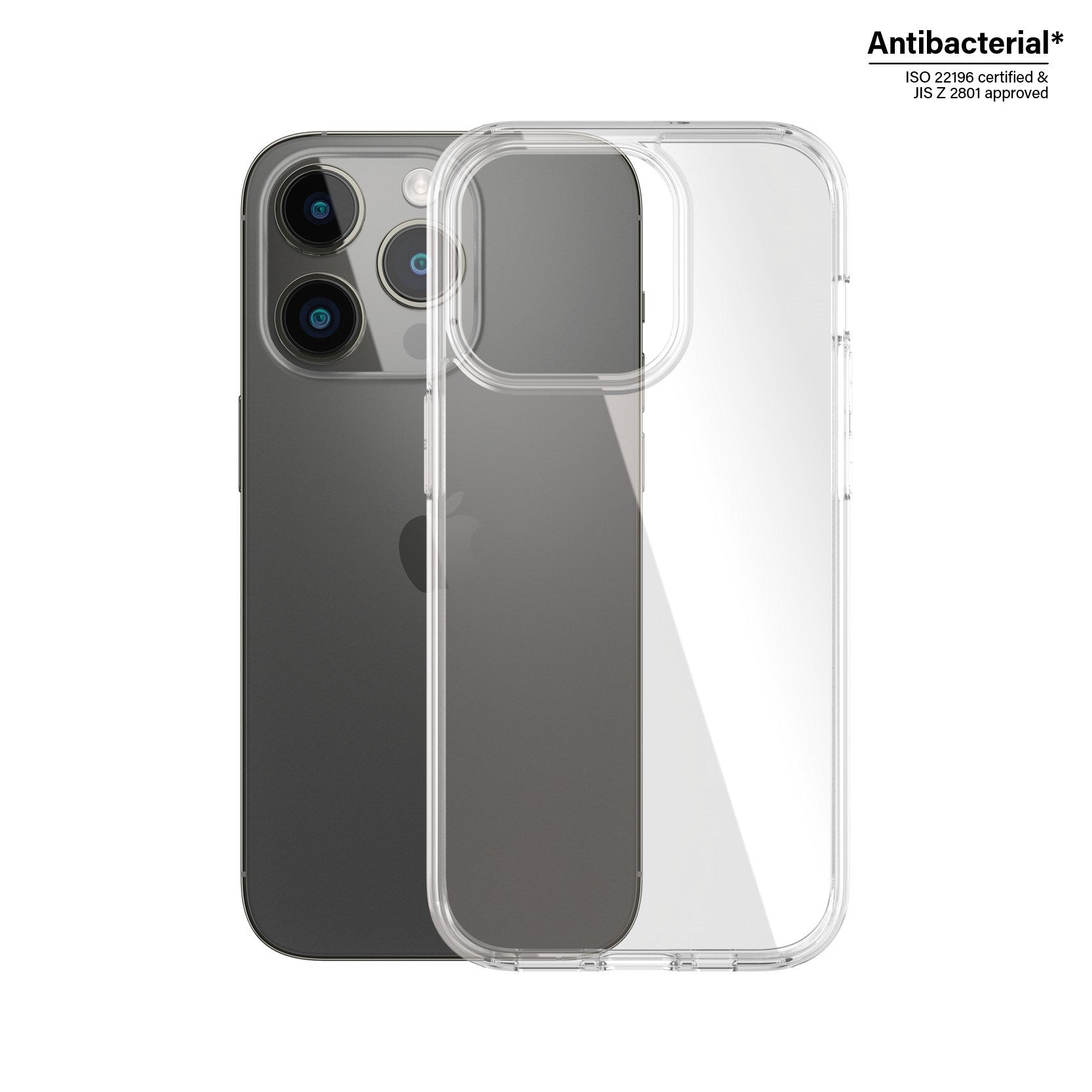 PanzerGlass® HardCase iPhone 14 Pro | Transparent