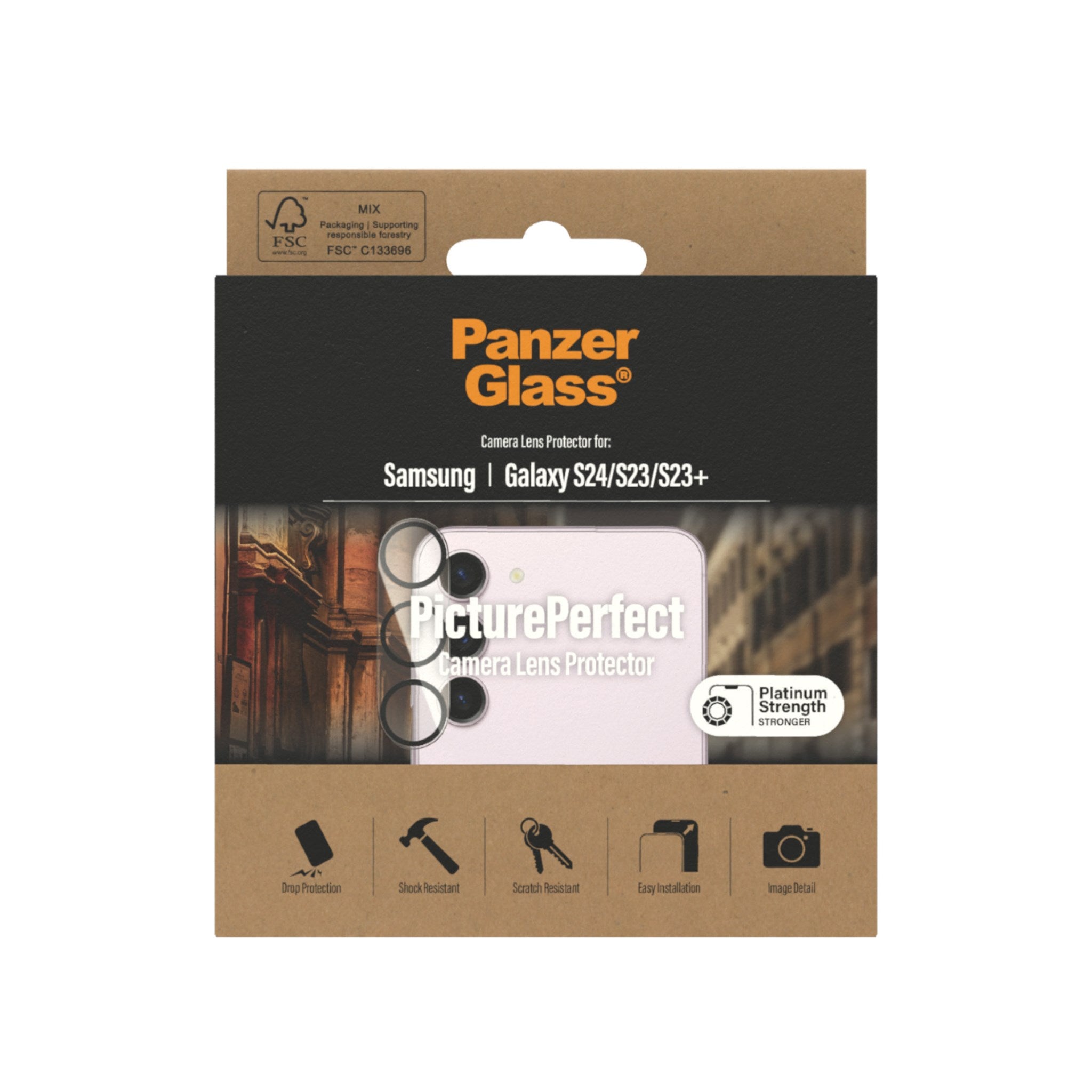 PanzerGlass® PicturePerfect Kameraschutz Samsung Galaxy S23 | S23+