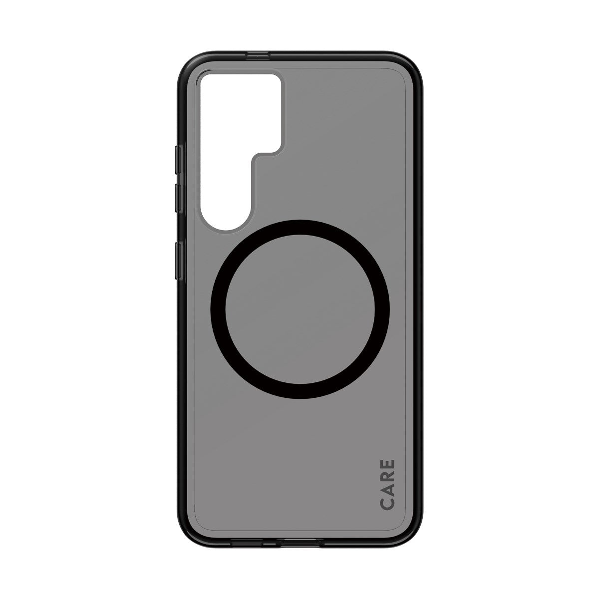 CARE™ by PanzerGlass® Smokey Case m. Schwarz Qi Compatible Samsung Galaxy S24