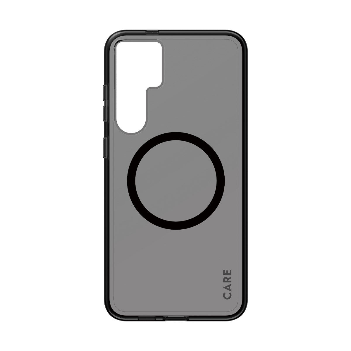 CARE™ by PanzerGlass® Smokey Case m. Schwarz Qi Compatible Samsung Galaxy S24+