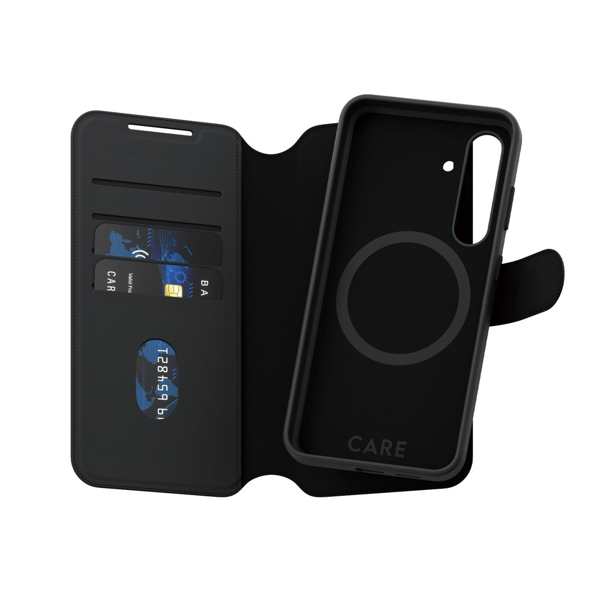 CARE by PanzerGlass® Feature Case Tango Two-in-One Wallet m. Qi Compatible Samsung Galaxy S24+