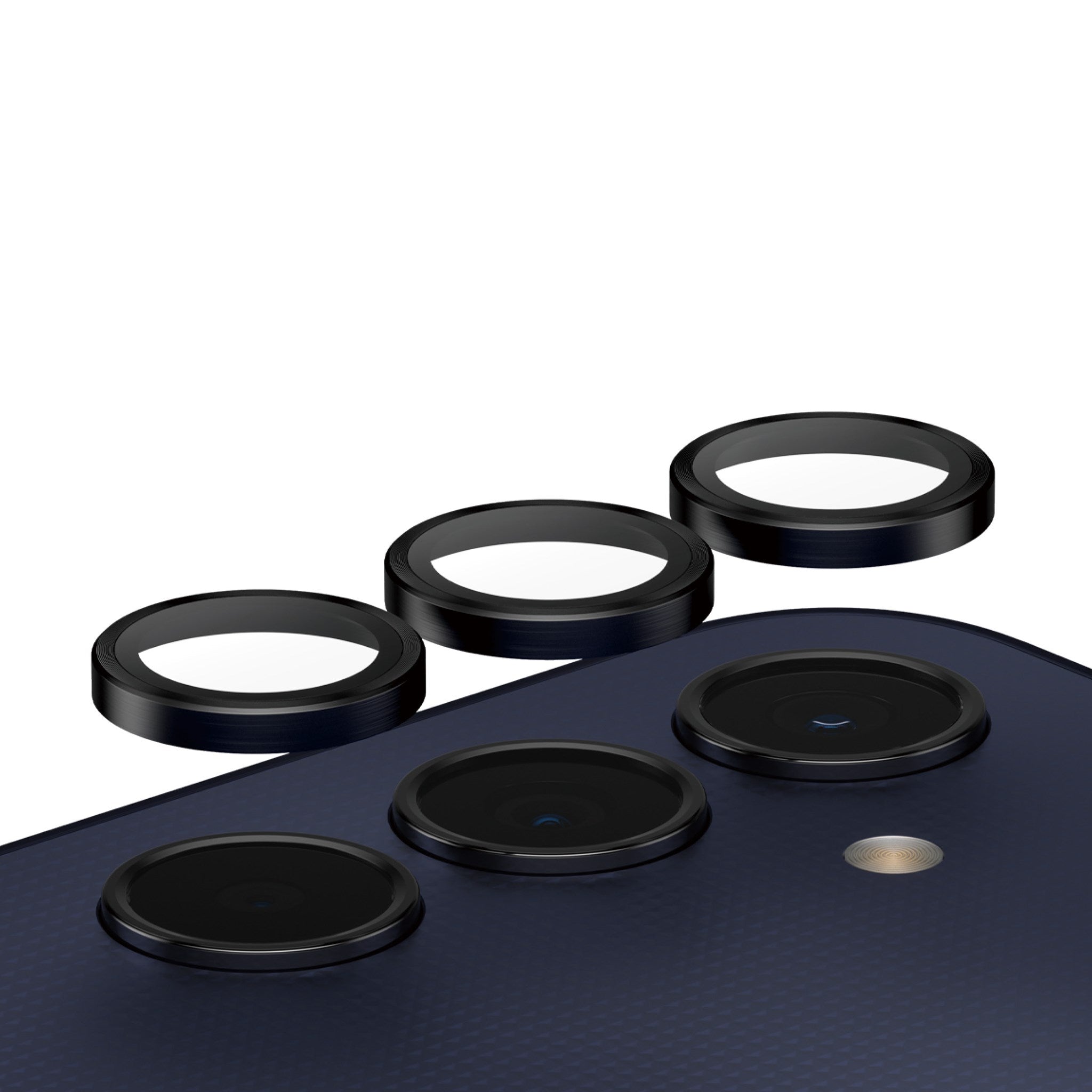 PanzerGlass® Hoops® Schwarz Kameraschutz Samsung Galaxy A25 5G