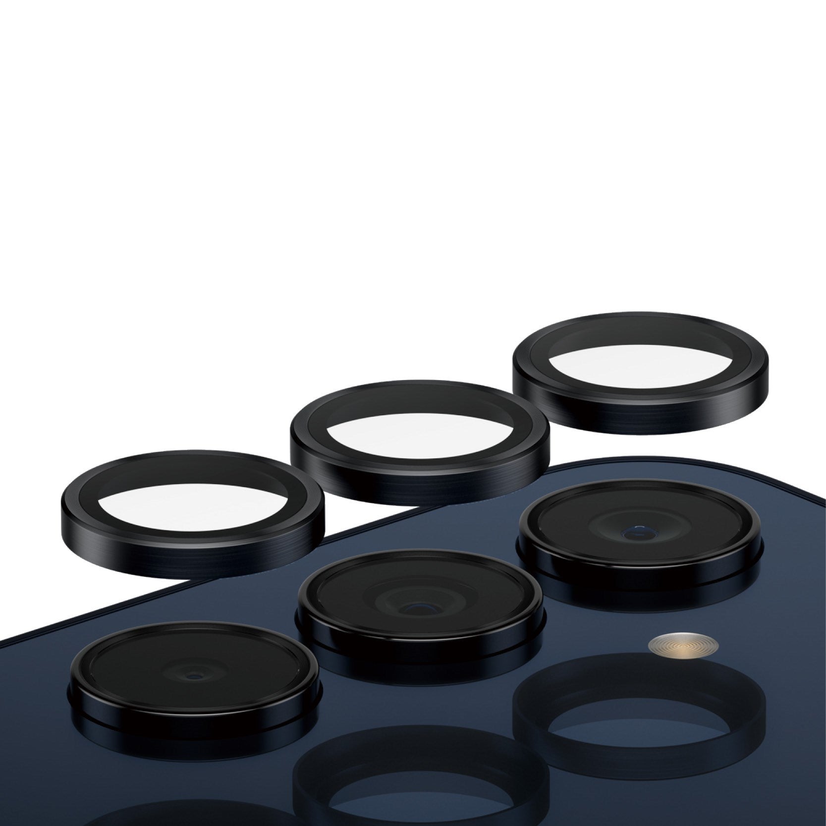 PanzerGlass® Hoops® Schwarz Kameraschutz Samsung Galaxy A35 5G