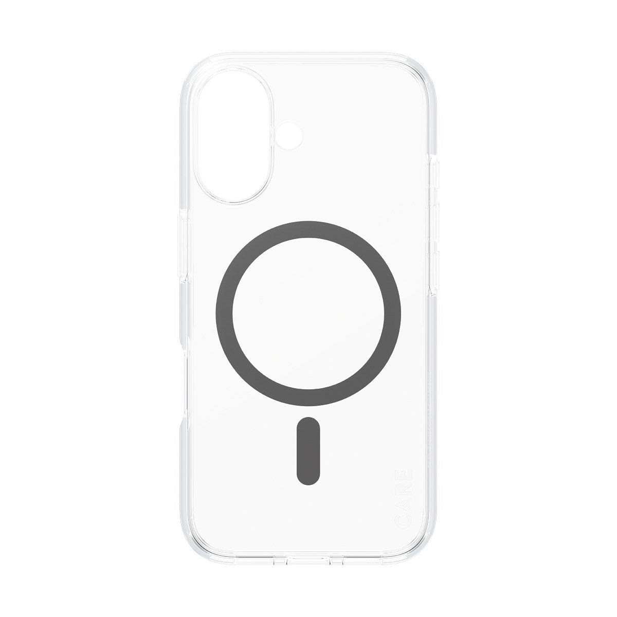 CARE by PanzerGlass® Flagship Case Transparent Urban Combat m. Schwarz MagSafe iPhone 16