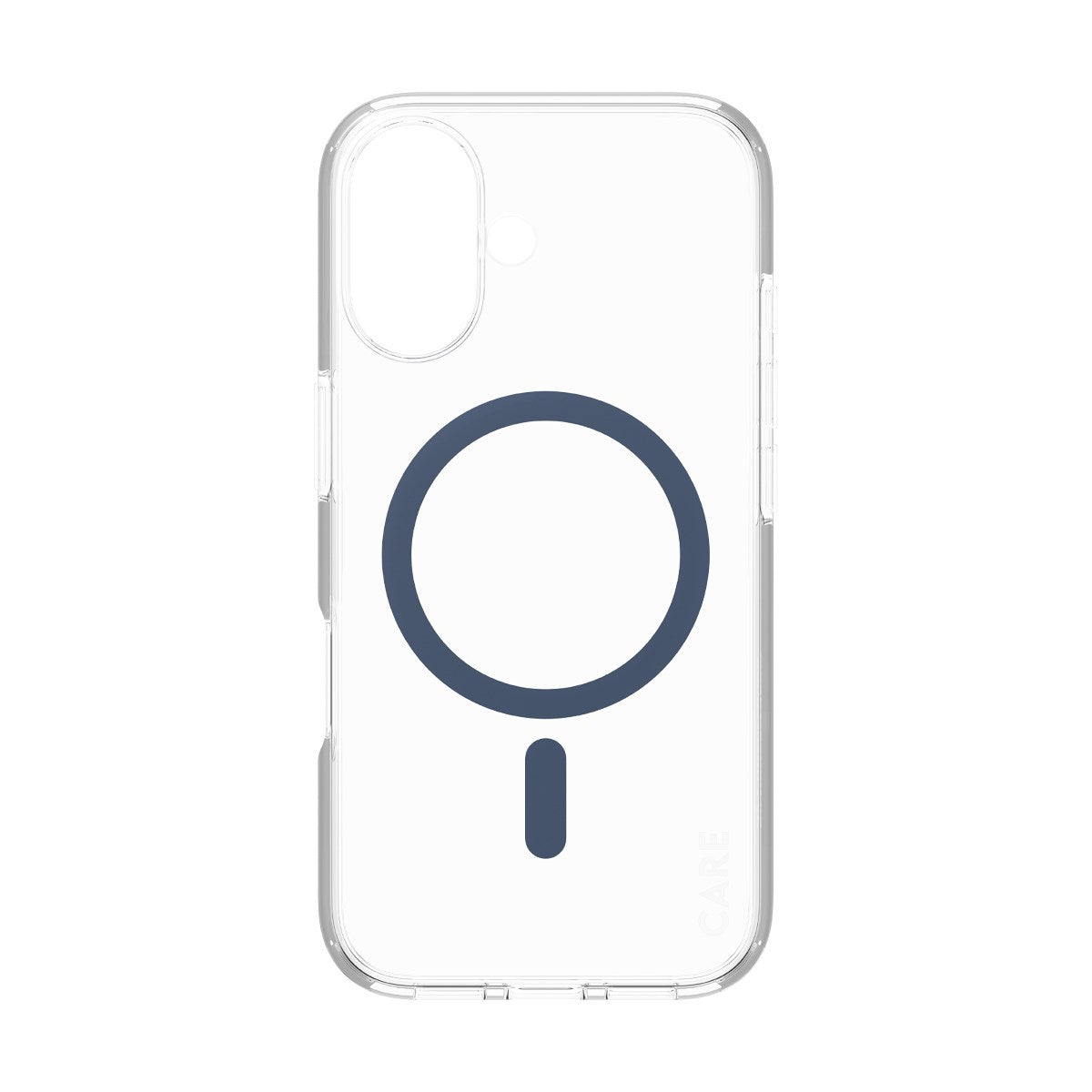 CARE by PanzerGlass® Flagship Case Transparent Urban Combat m. Blau MagSafe iPhone 16