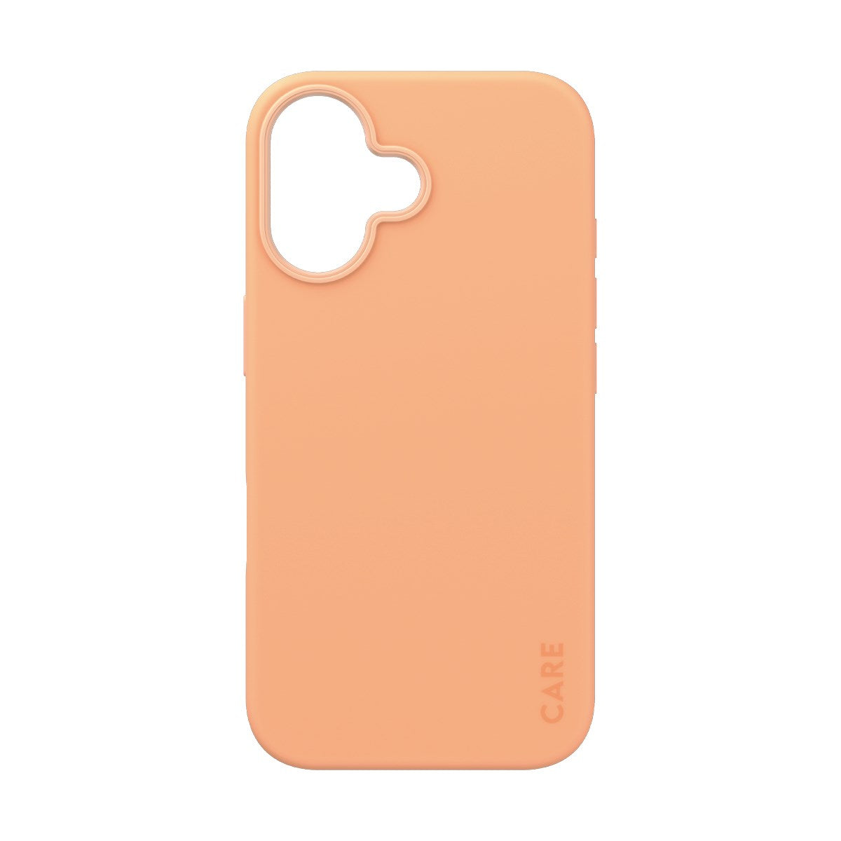 CARE by PanzerGlass® Fashionable Case Peachy m. MagSafe iPhone 16
