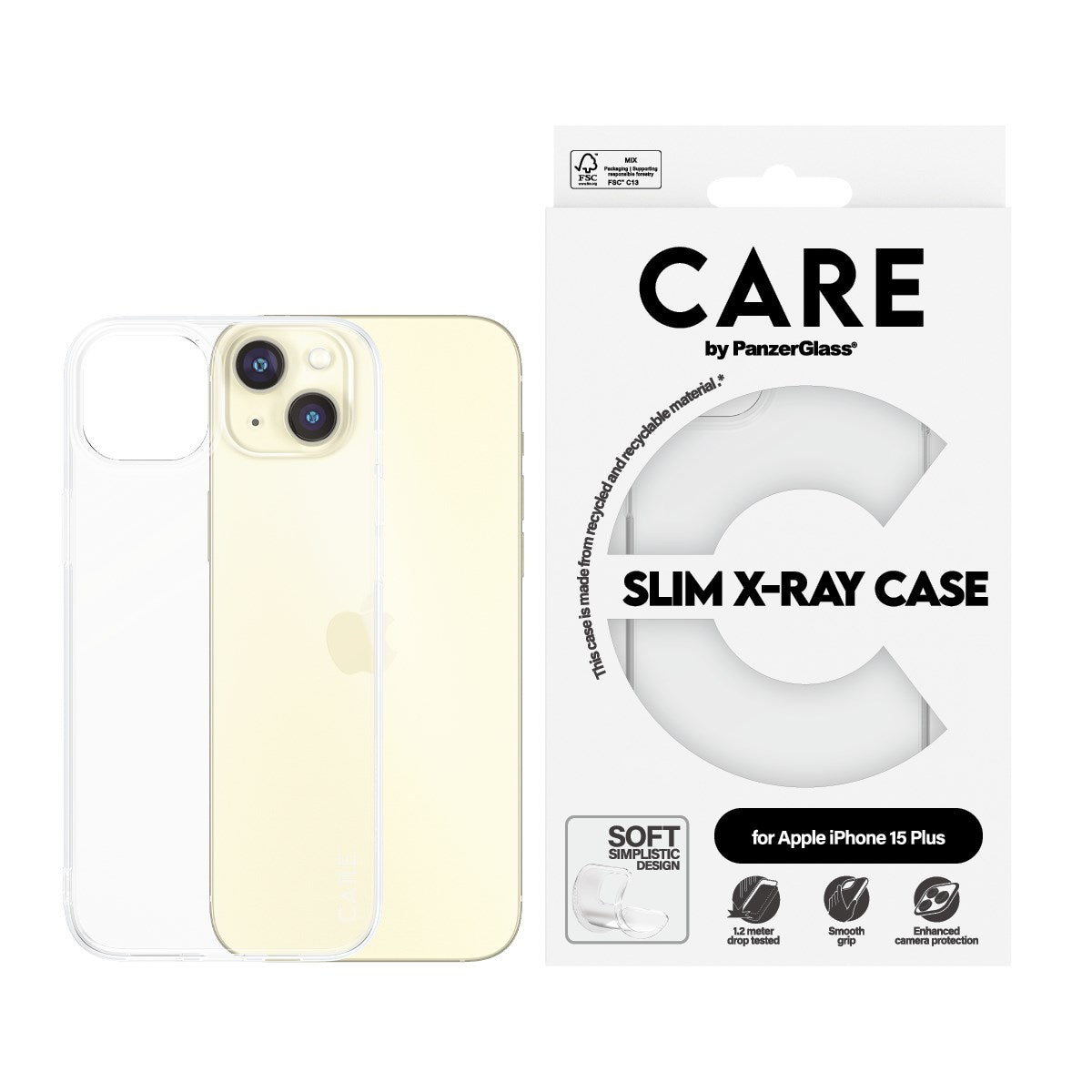 CARE™ by PanzerGlass® X-Ray Case iPhone 15 Plus