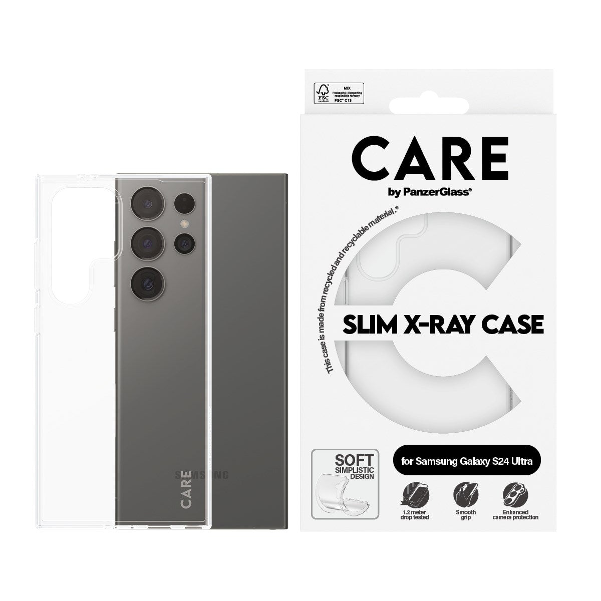 CARE™ by PanzerGlass® X-Ray Case Samsung Galaxy S24 Ultra