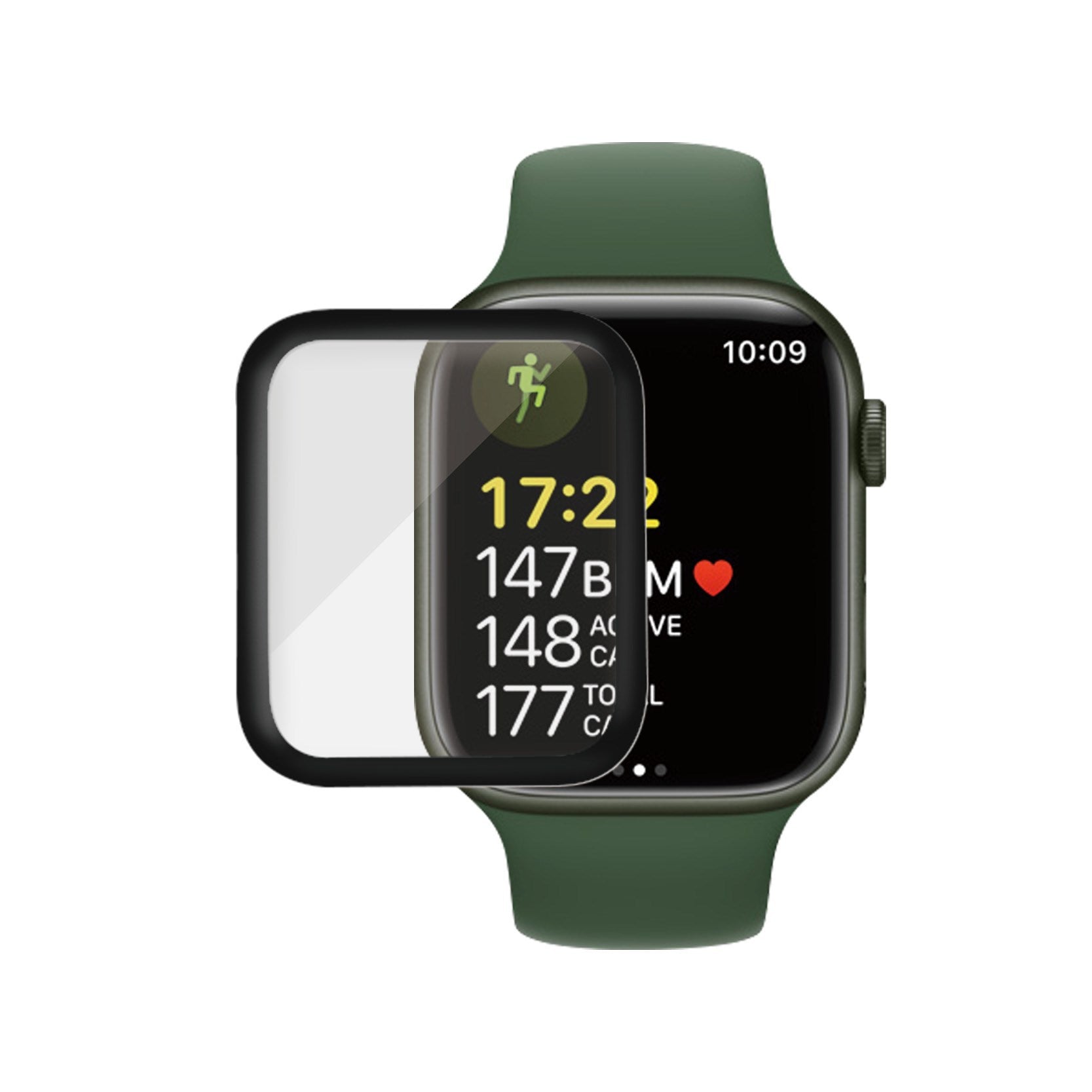 PanzerGlass® Apple Watch Series 9 | 8 | 7 | 41mm | Displayschutz Glass