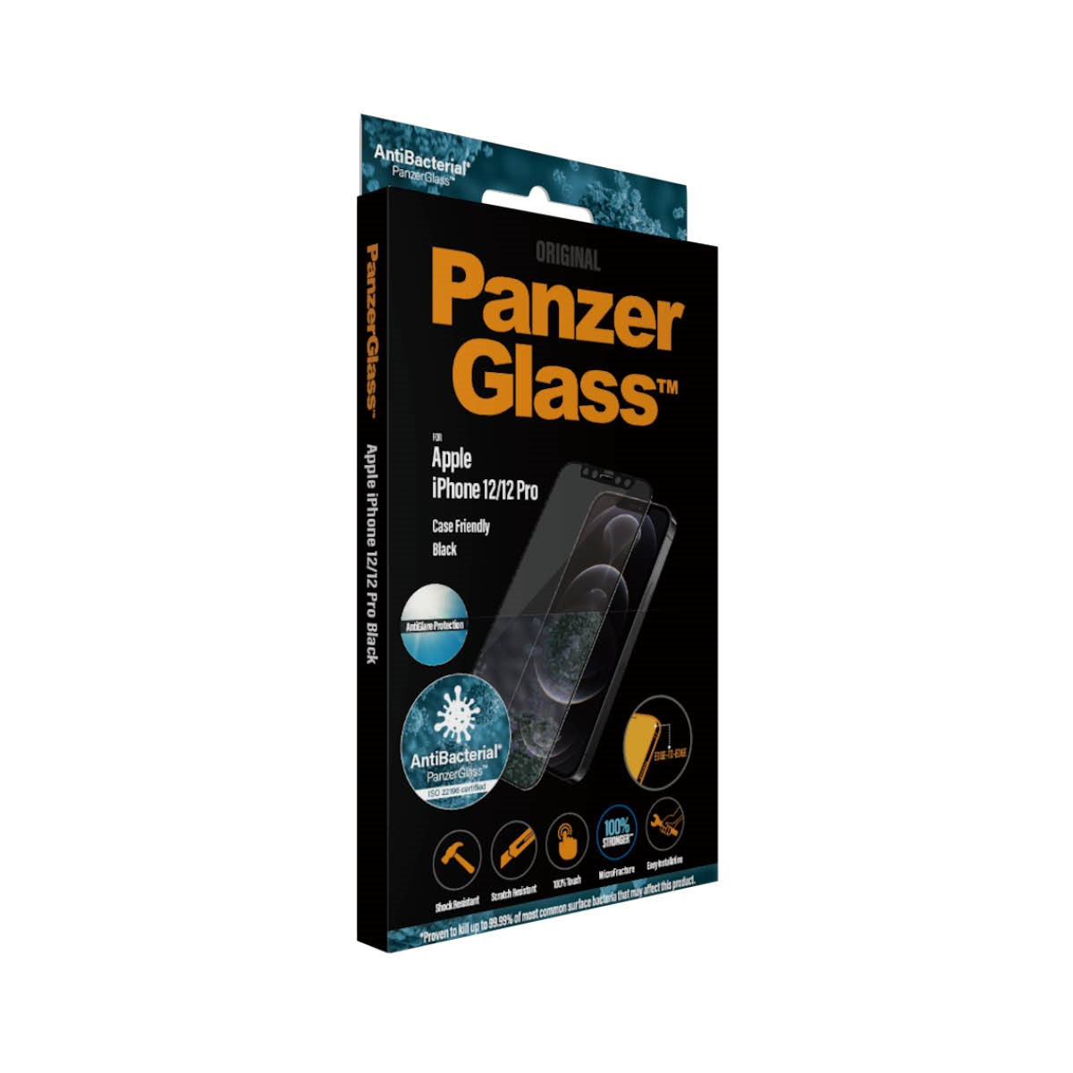 PanzerGlass® Anti-glare Displayschutz iPhone 12 | 12 Pro | Edge-to-Edge