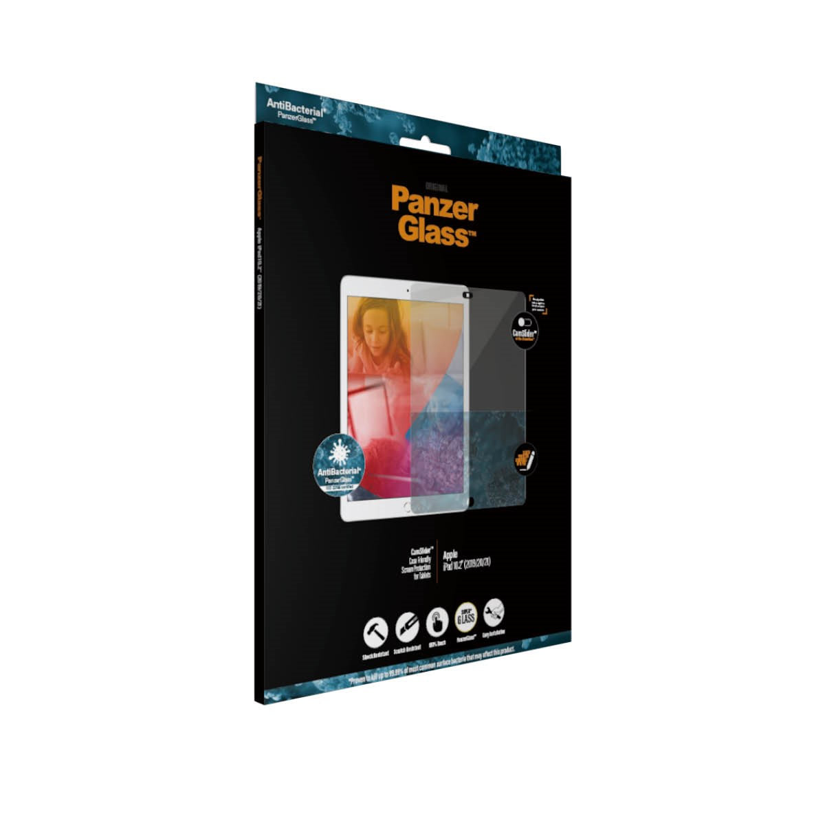 PanzerGlass® CamSlider® Displayschutz iPad 10.2″ (2019-2021)