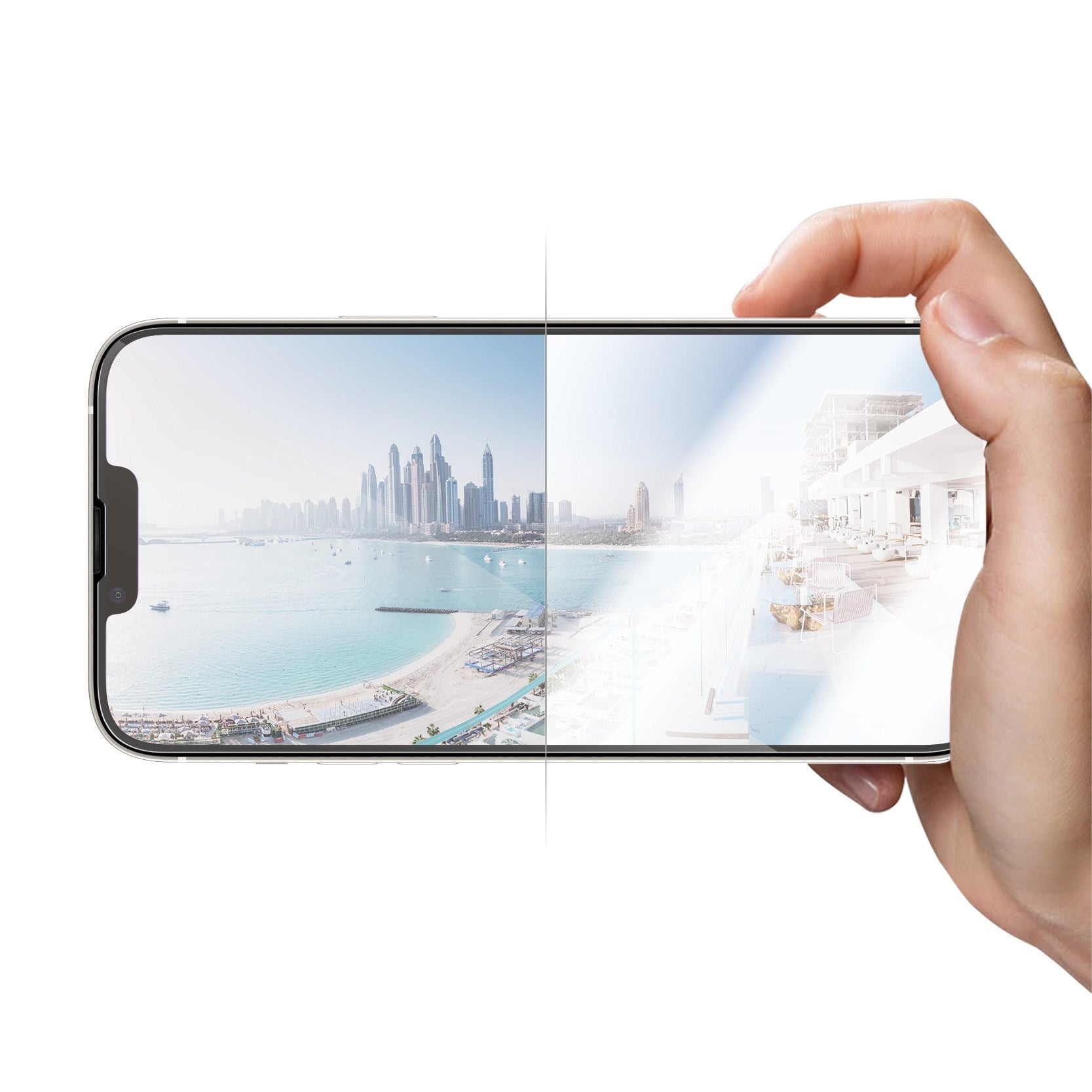 PanzerGlass® Anti-Reflective Displayschutz iPhone 14 Plus | 13 Pro Max | Ultra-Wide Fit m. EasyAligner