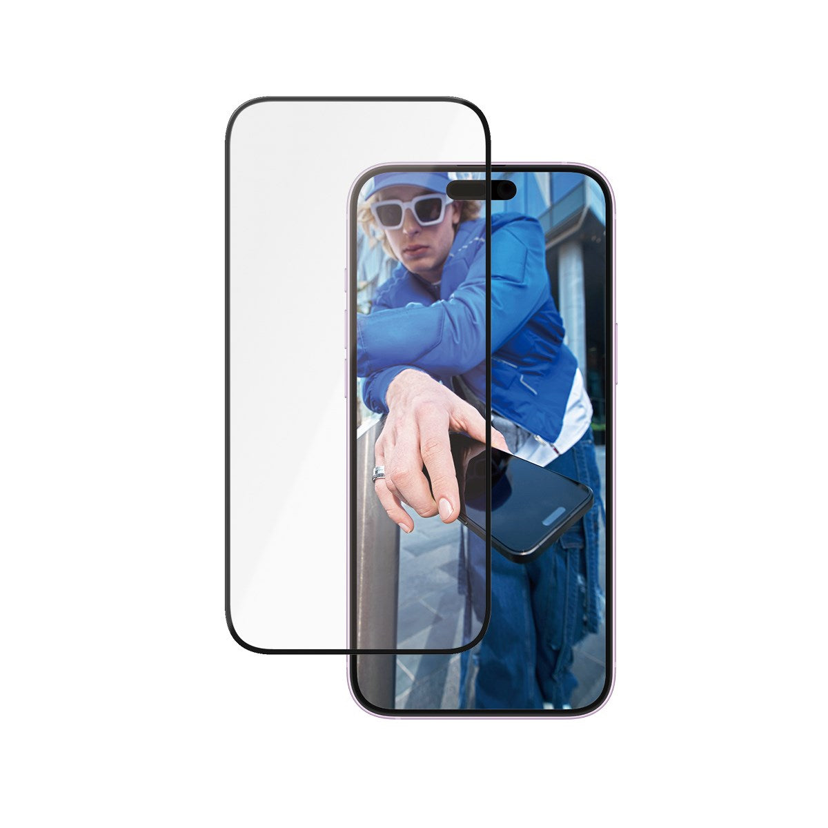 PanzerGlass® Ceramic Displayschutz iPhone 16 Plus | 15 Plus | Ultra-Wide Fit