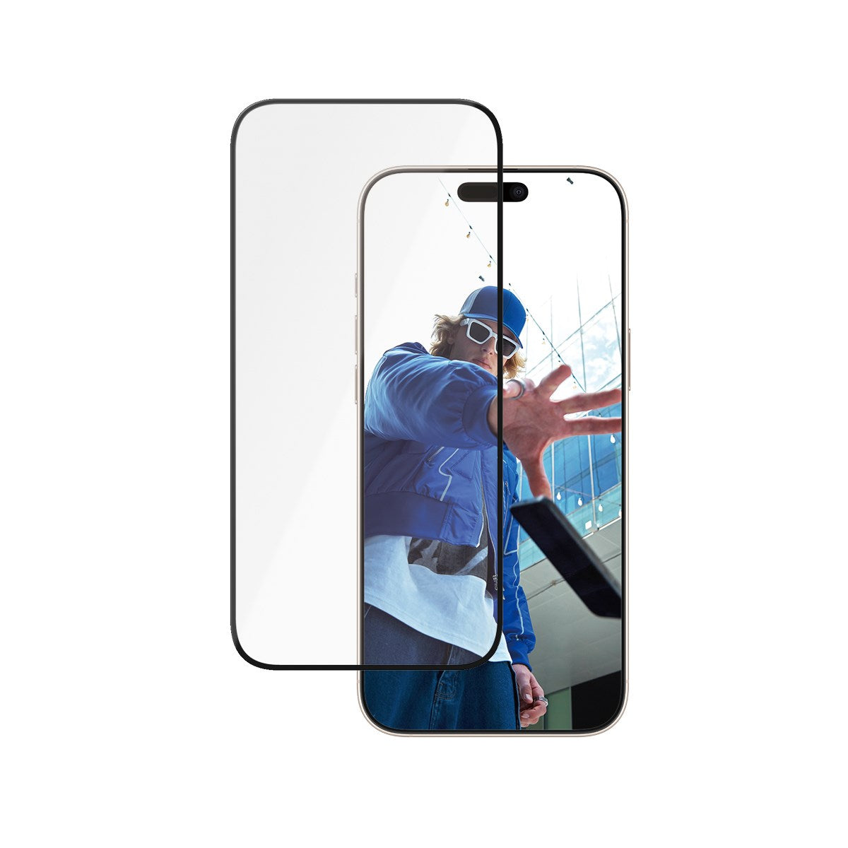 PanzerGlass® Ceramic Displayschutz iPhone 16 Pro Max | Ultra-Wide Fit