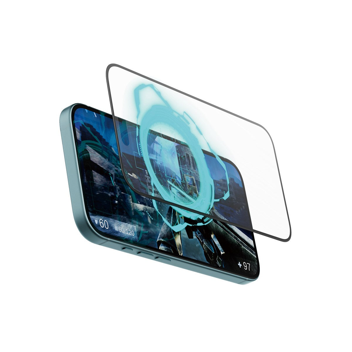 PanzerGlass® Gaming Displayschutz iPhone 16 | 15 | Ultra-Wide Fit