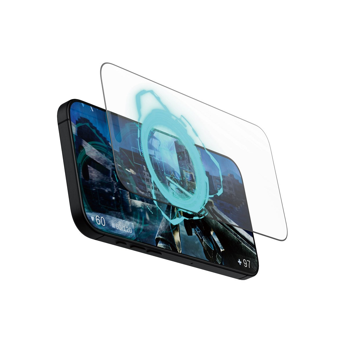 PanzerGlass® Gaming Displayschutz iPhone 16 Pro Max | Ultra-Wide Fit
