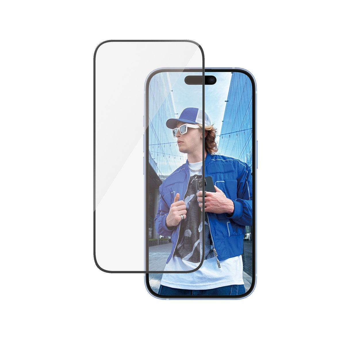 PanzerGlass® Displayschutz iPhone 16 | 15 | Ultra-Wide Fit
