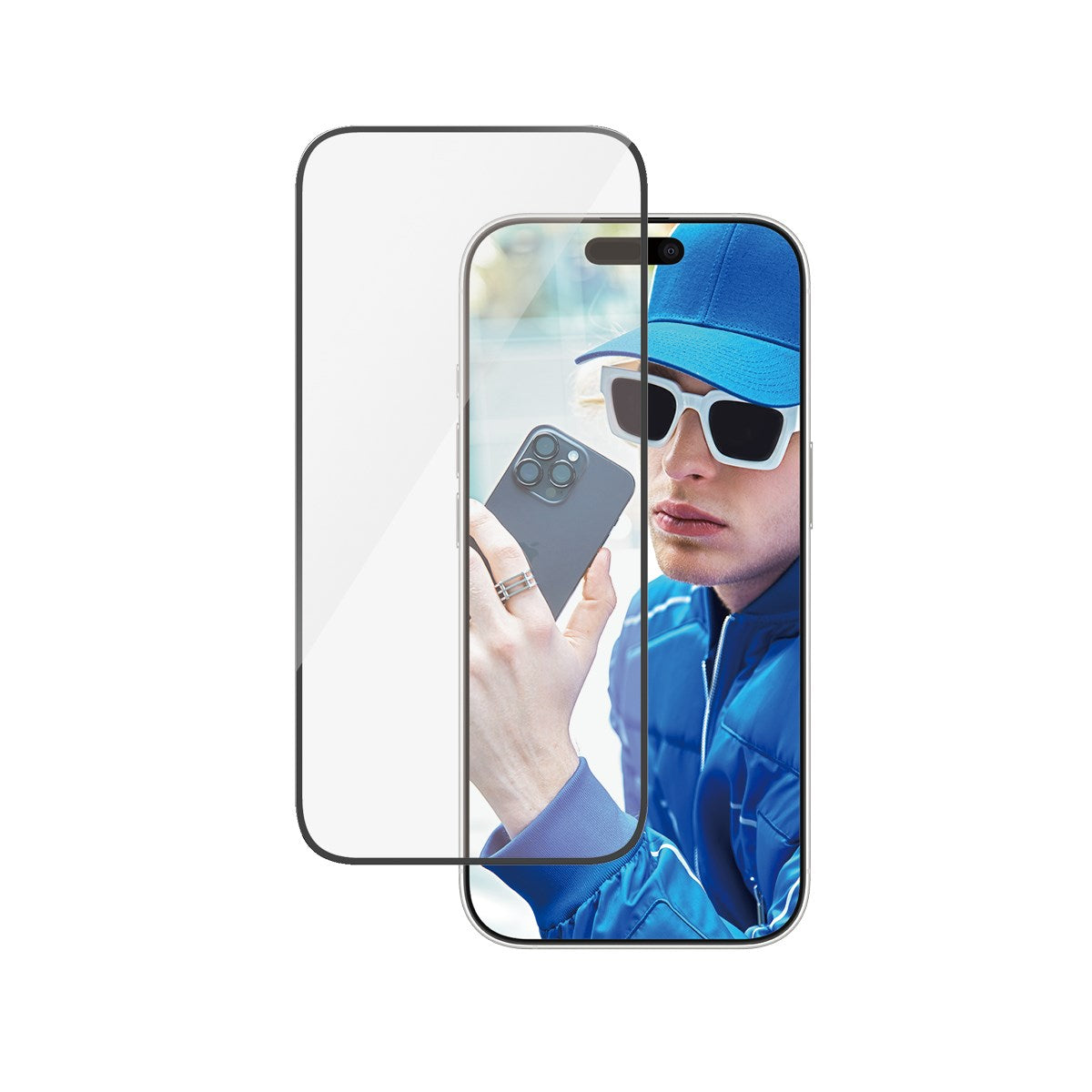 PanzerGlass® Displayschutz iPhone 16 Pro | Ultra-Wide Fit