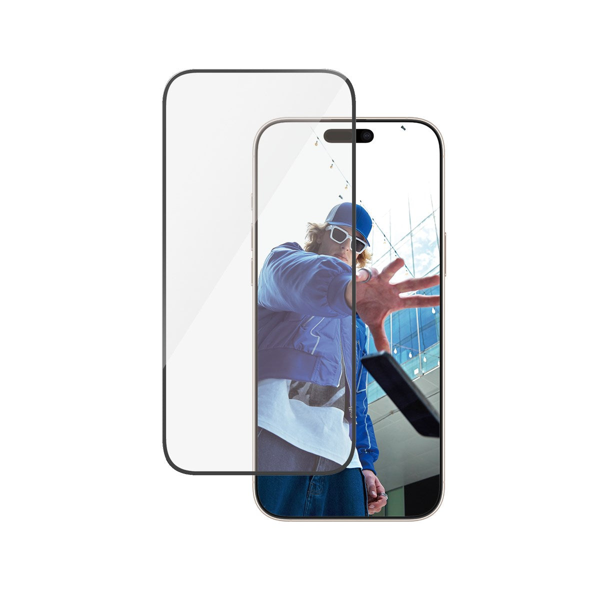 PanzerGlass® Displayschutz iPhone 16 Pro Max | Ultra-Wide Fit