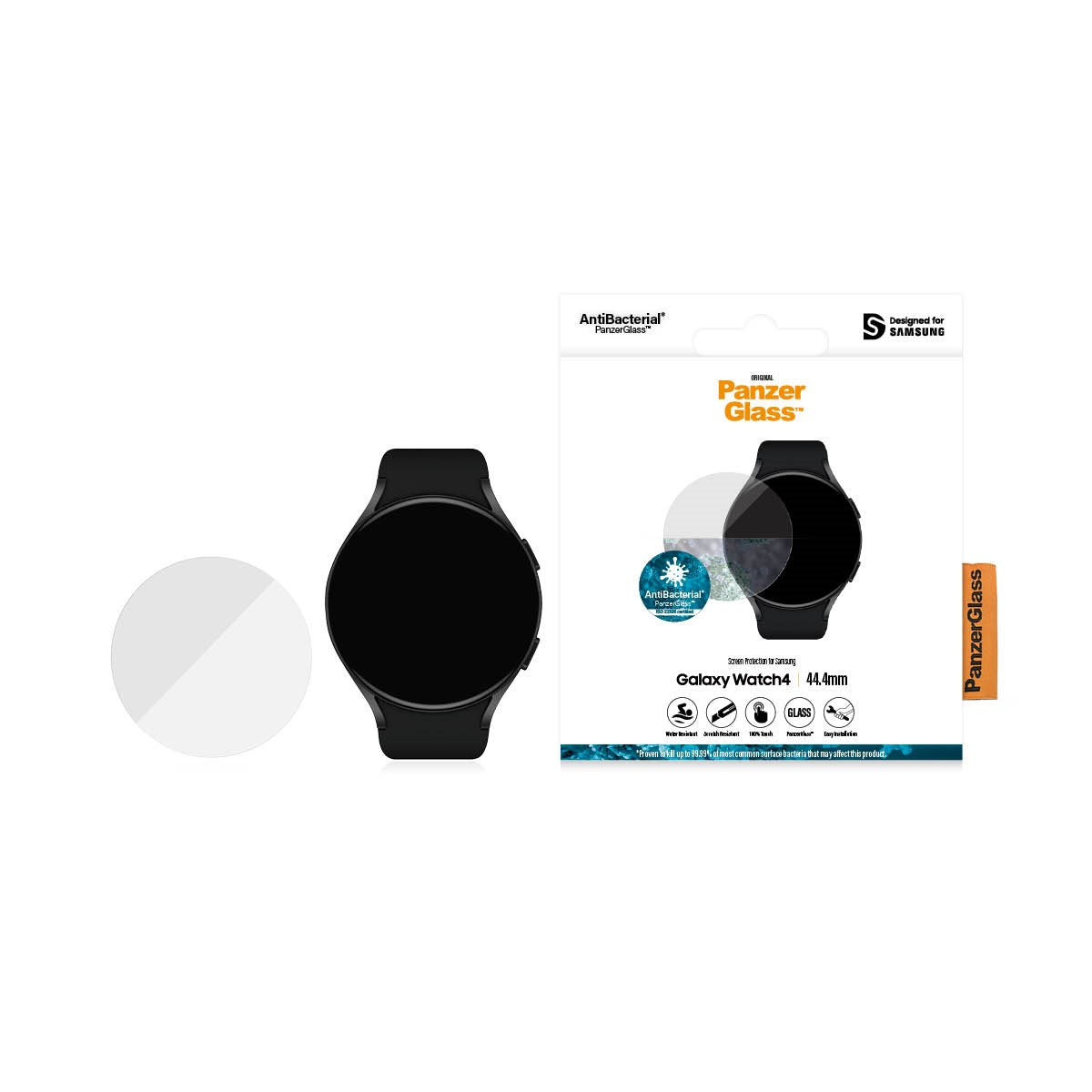 PanzerGlass® Samsung Galaxy Watch 4 44mm | Displayschutz Glass