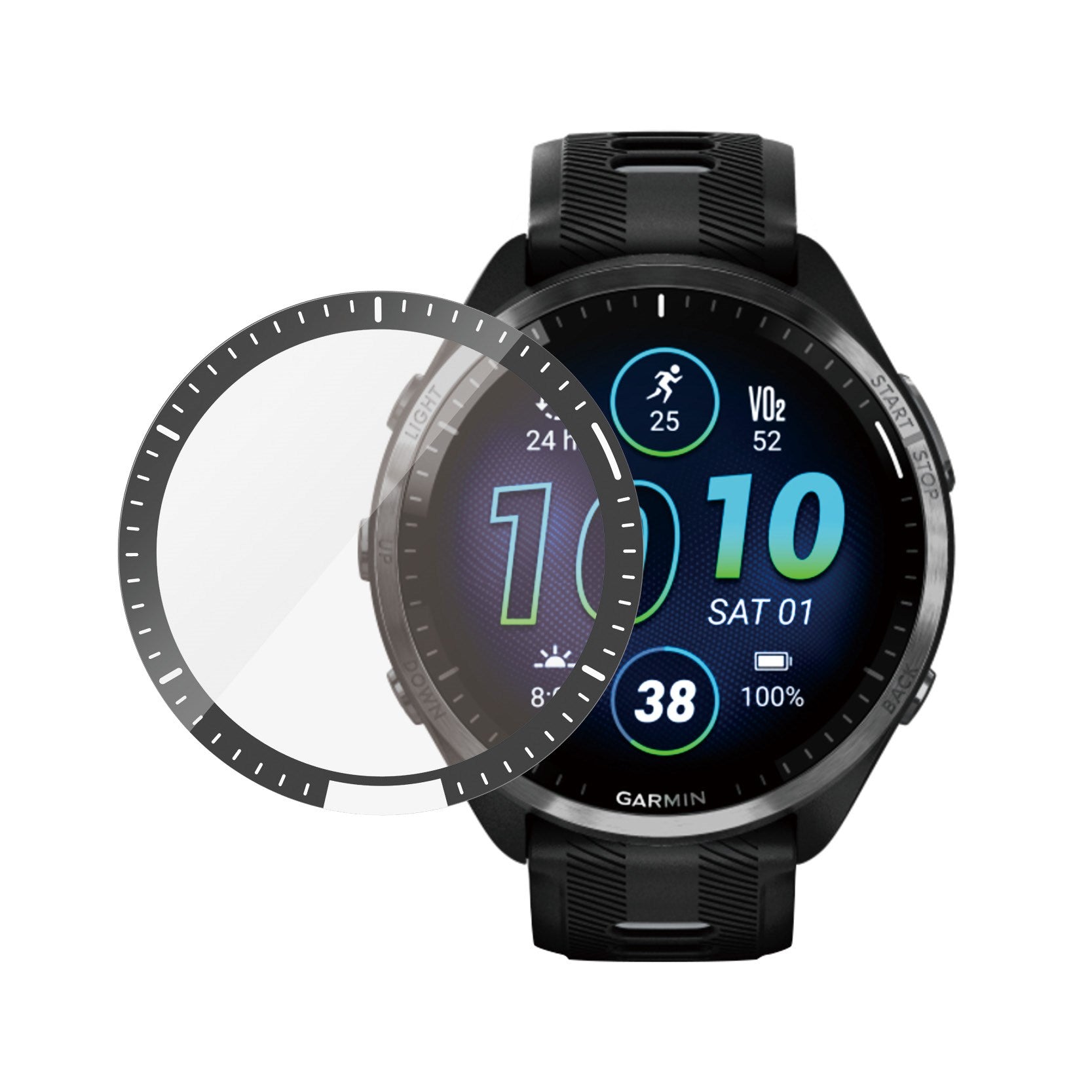 PanzerGlass® Displayschutz Garmin Forerunner 965