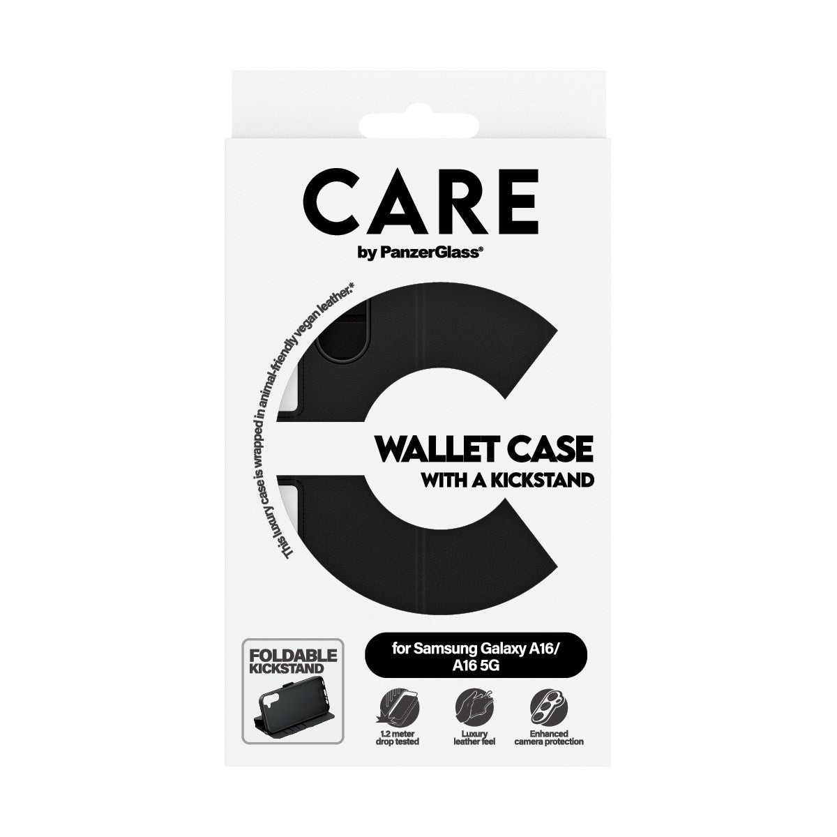 CARE by PanzerGlass® Feature Wallet Case m. Kickstand Samsung Galaxy A16 4G | A16 5G