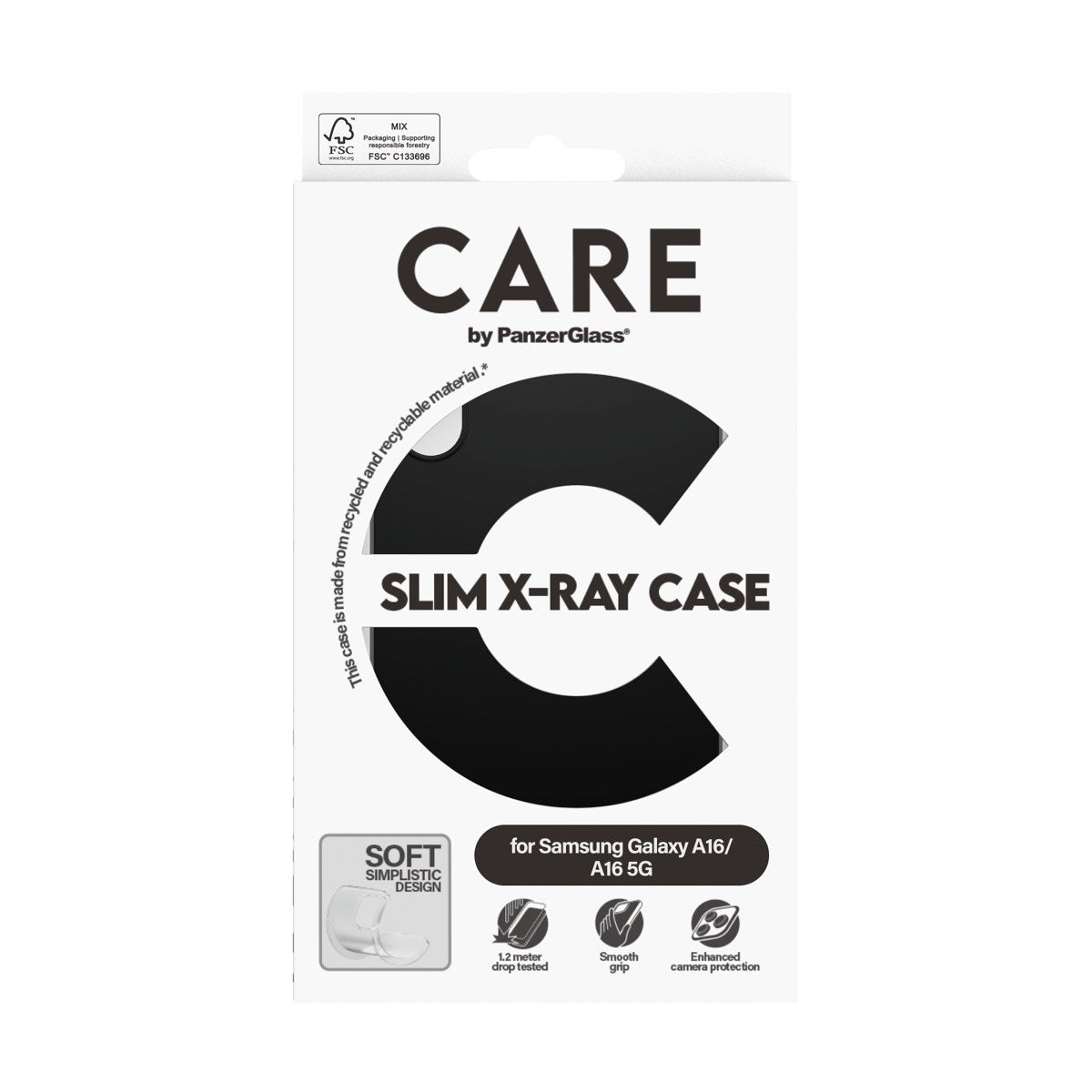 CARE by PanzerGlass® Fashionable Case Schwarz Samsung Galaxy A16 4G | A16 5G