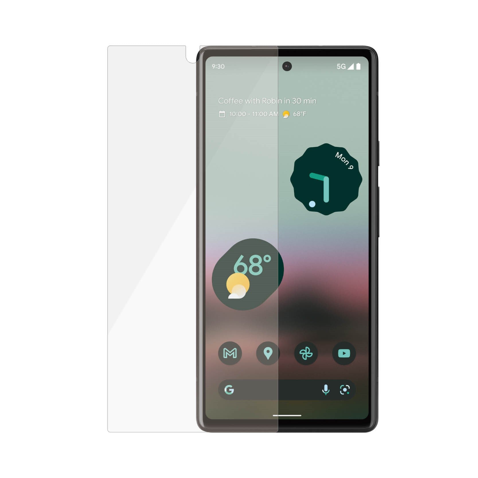 PanzerGlass® Dislayschutz Google Pixel 6a