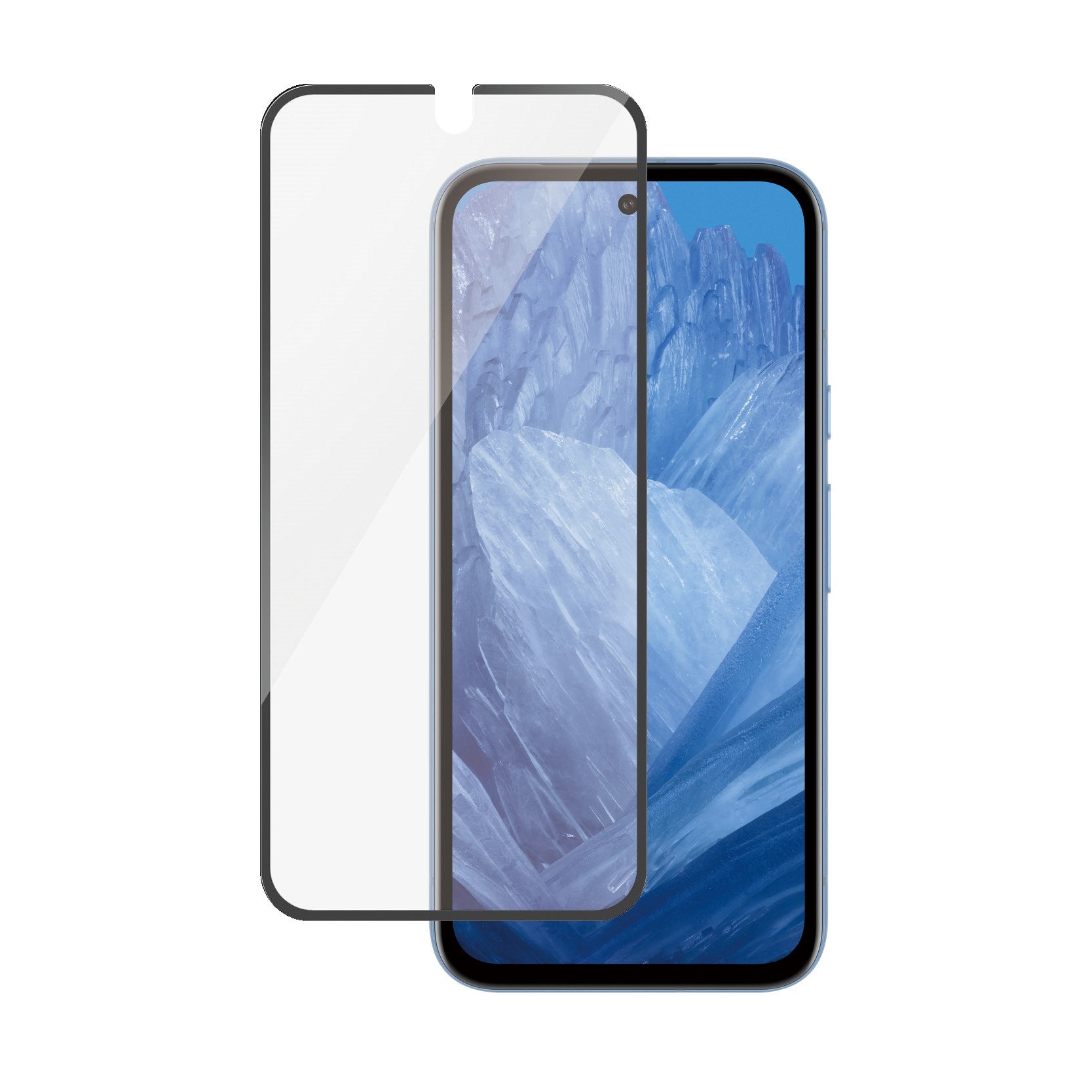 PanzerGlass® Displayschutz m. Schwarz Rahmen Google Pixel 8a | Ultra-Wide Fit