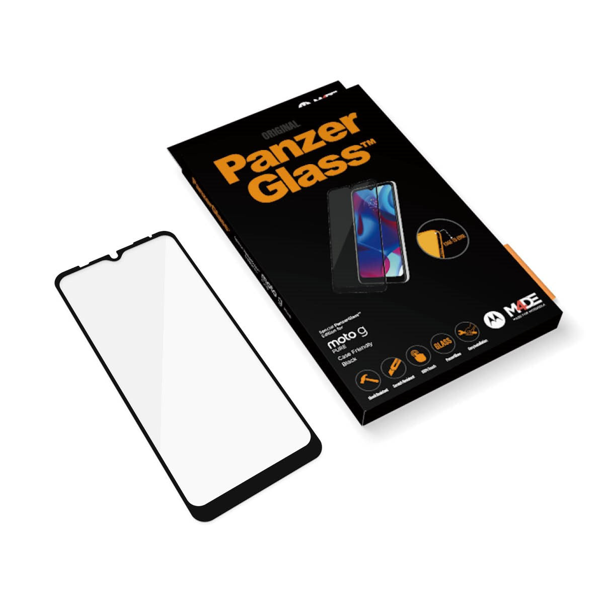 PanzerGlass® Displayschutz Motorola Ellis