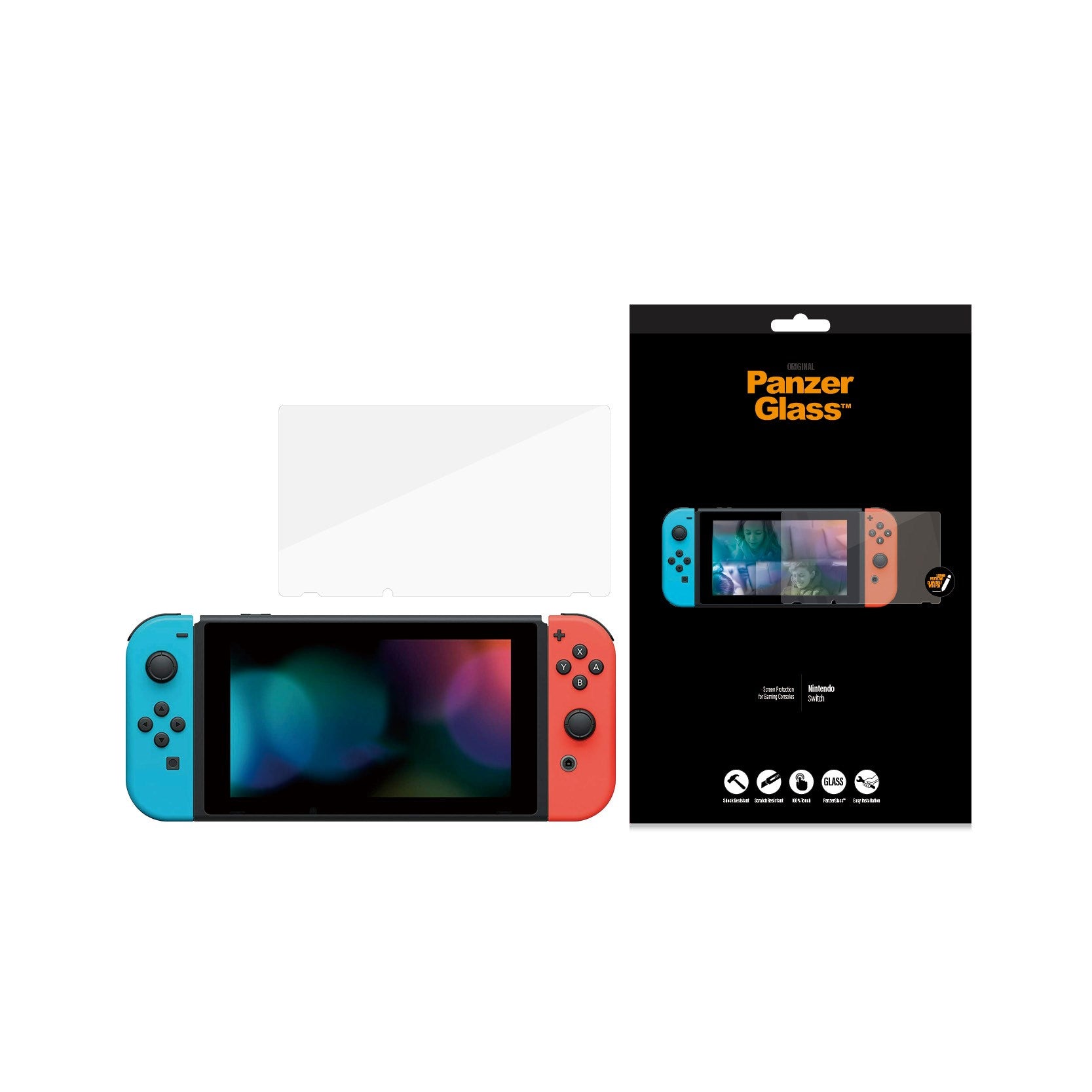 PanzerGlass® Displayschutz Nintendo Switch