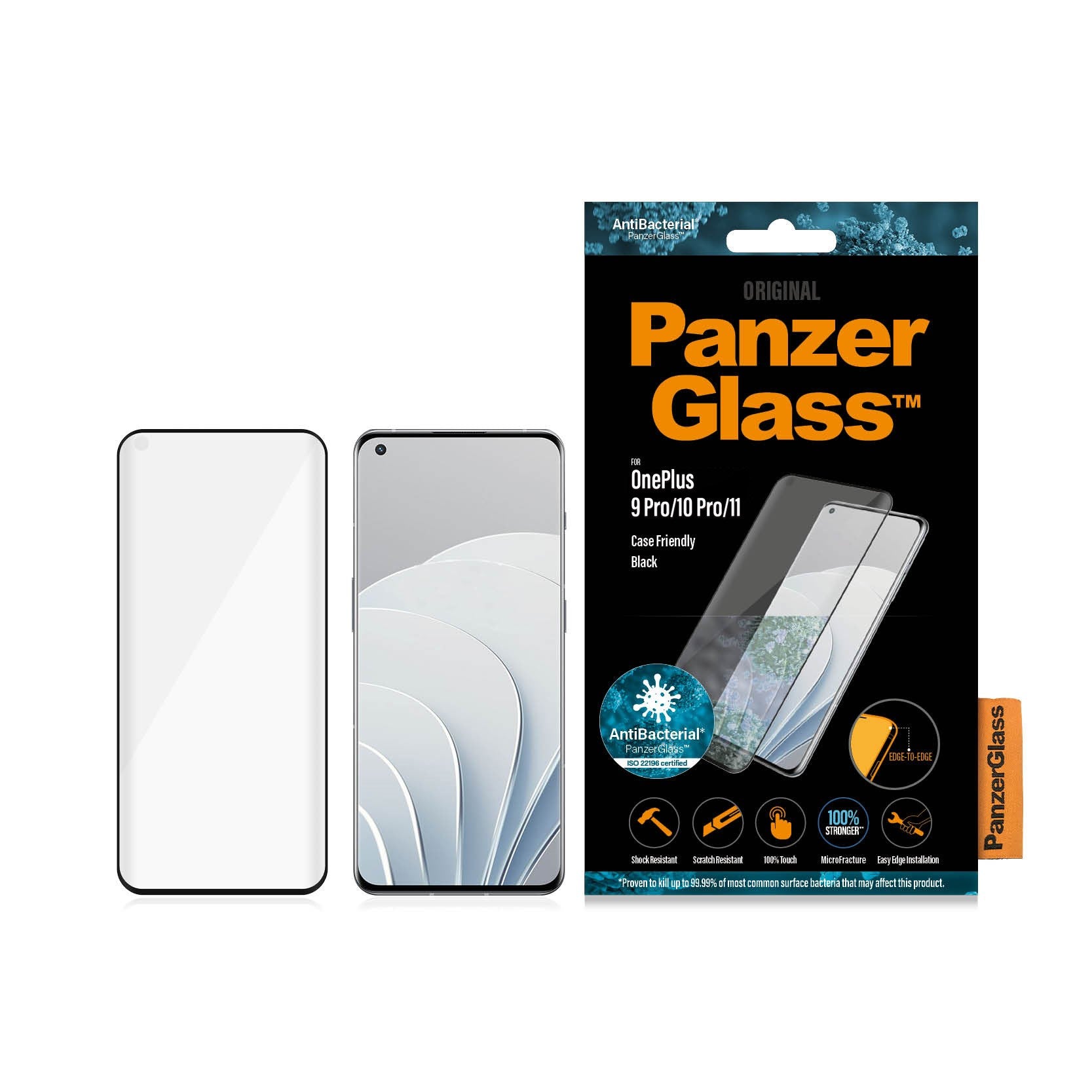 PanzerGlass® Displayschutz OnePlus 9 Pro | 10 Pro | 11 | Ultra-Wide Fit