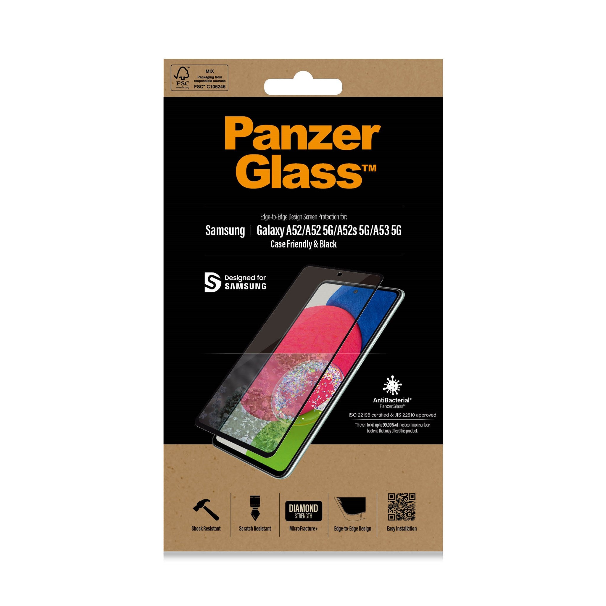 PanzerGlass® Displayschutz Samsung Galaxy A52 | A52 5G | A52s 5G | A53 5G