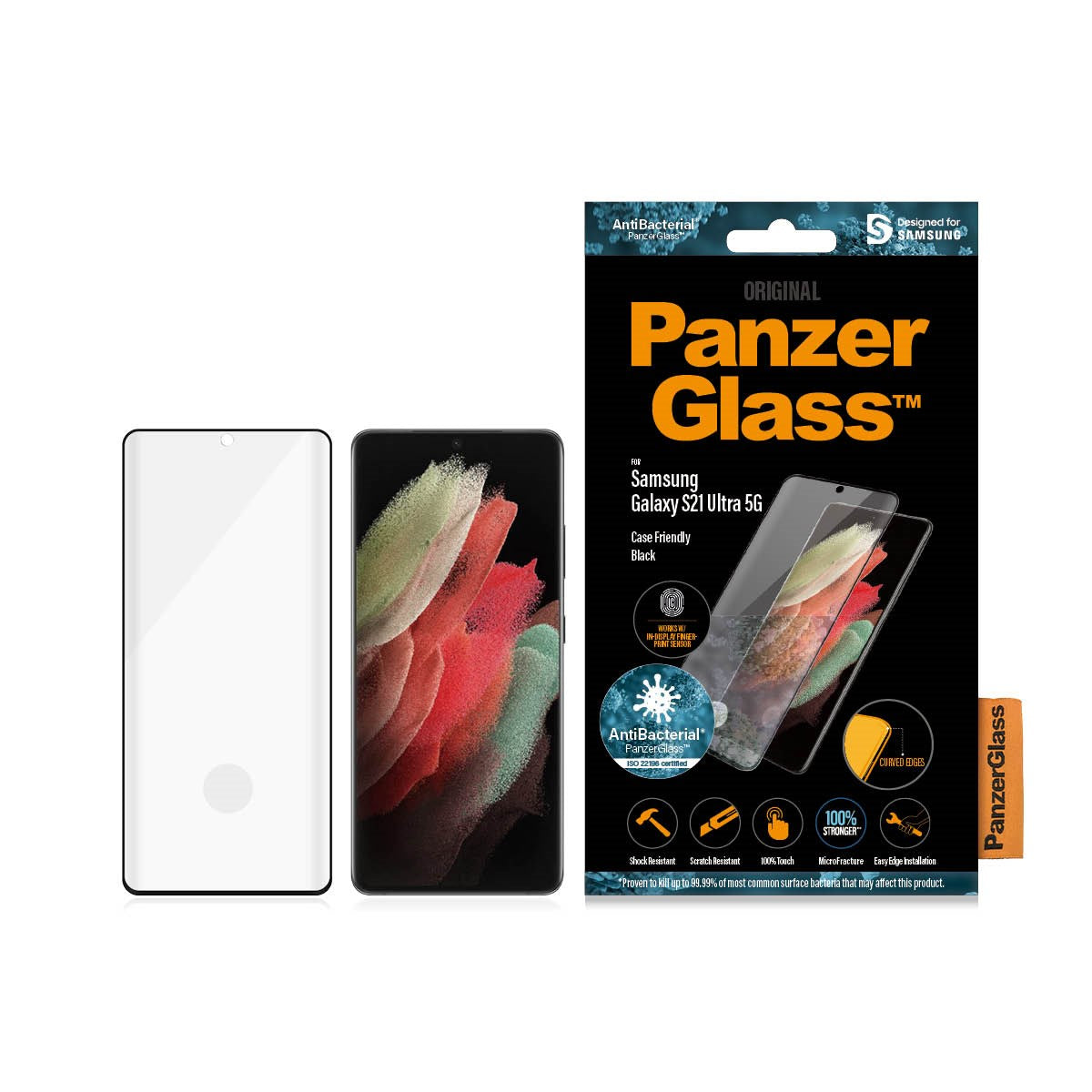 PanzerGlass® Displayschutz Samsung Galaxy S21 Ultra 5G