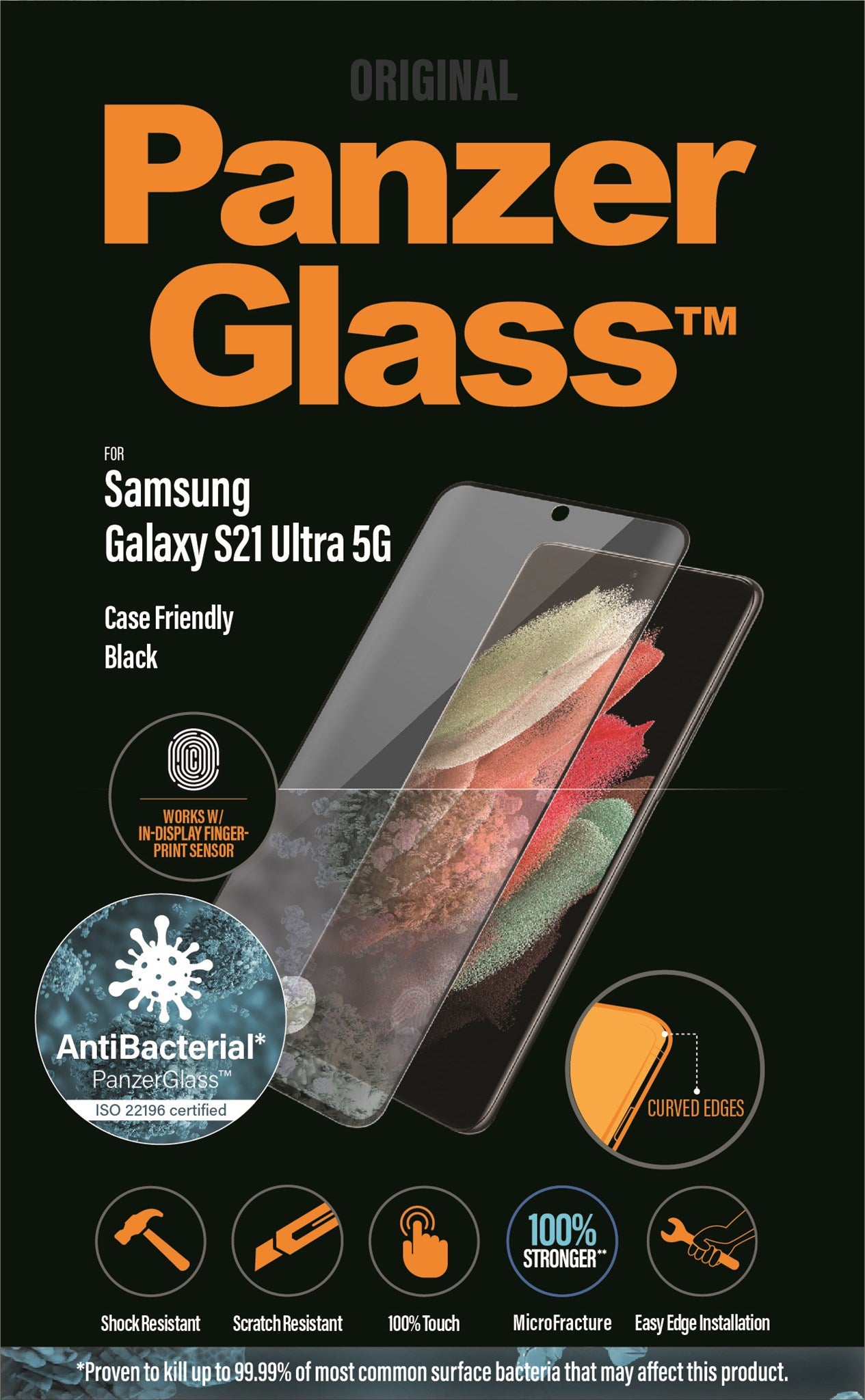 PanzerGlass® Displayschutz Samsung Galaxy S21 Ultra 5G