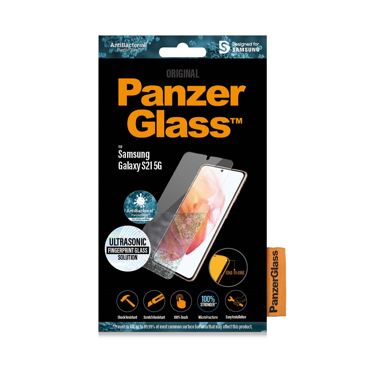 PanzerGlass® Displayschutz Samsung Galaxy S21 5G