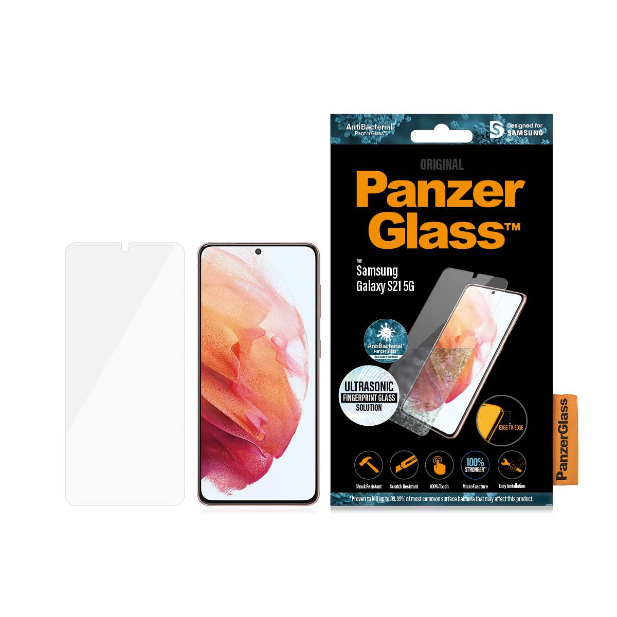 PanzerGlass® Displayschutz Samsung Galaxy S21 5G